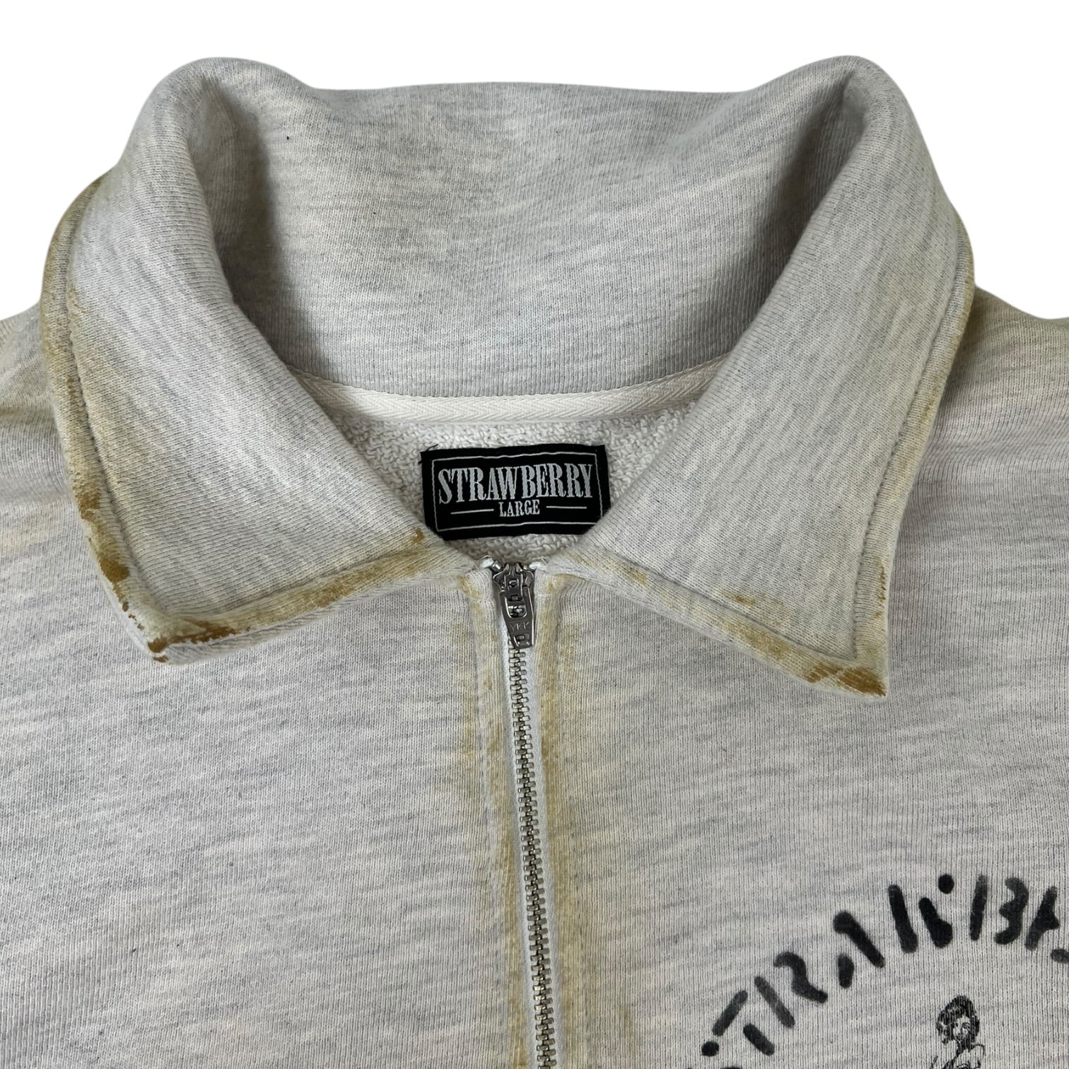 Strawberry Property Quarter Zip Sweatshirt