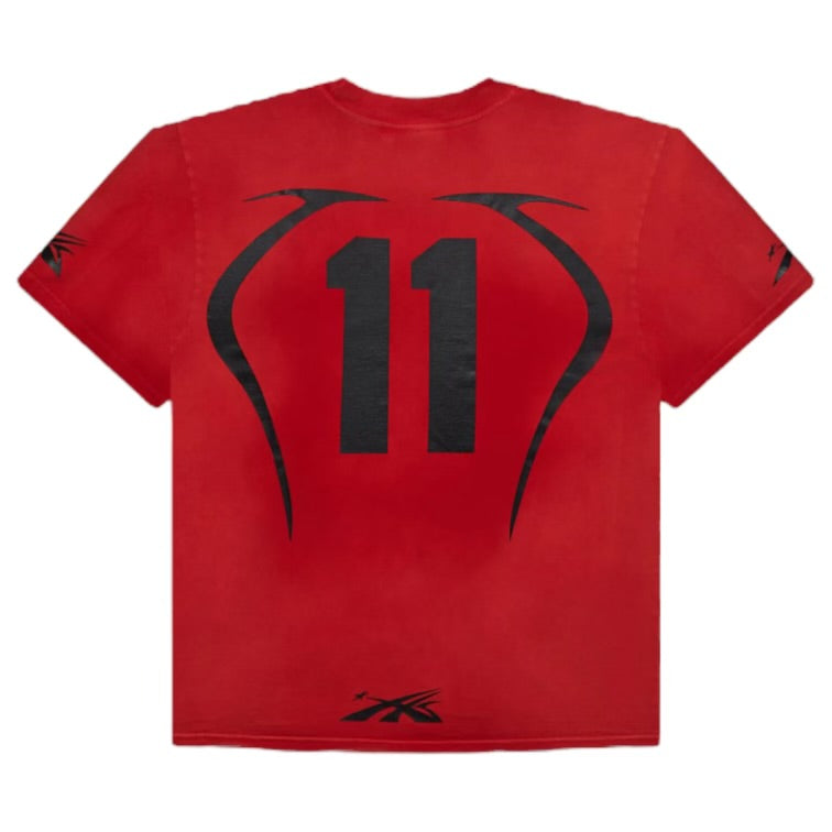 Hellstar Warm Up T-Shirt Red