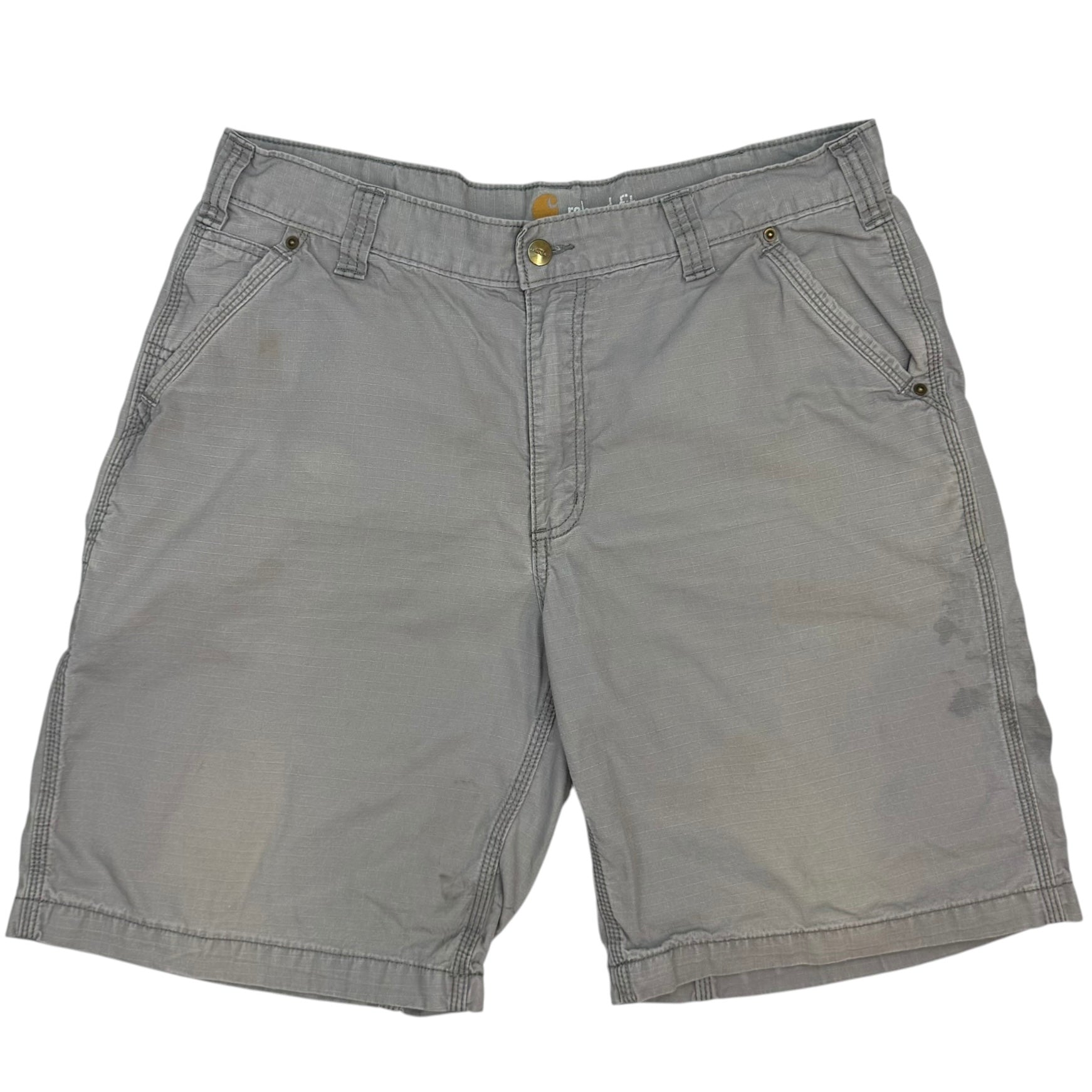 Vintage Carhartt Ripstop Shorts Grey