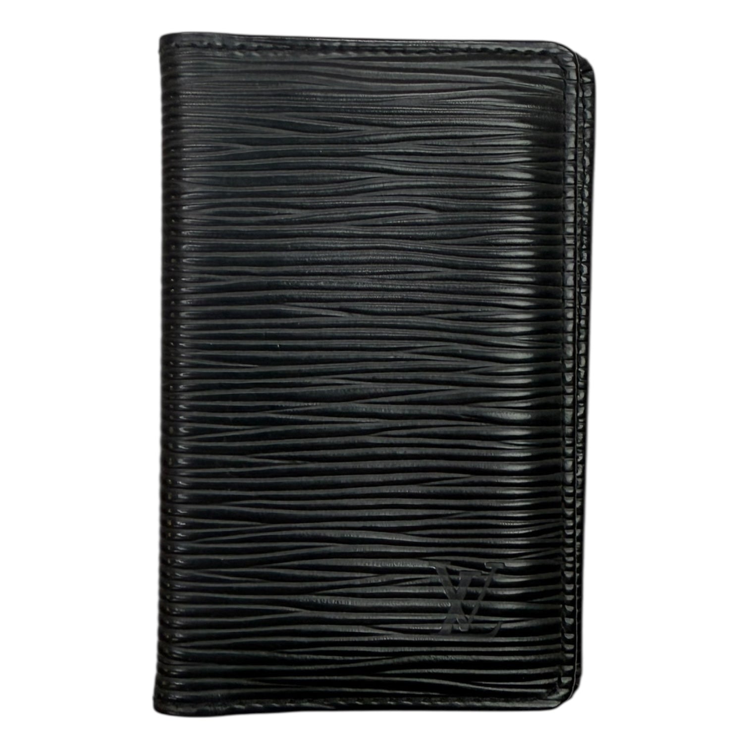 Louis Vuitton Epi Black Leather Card Holder
