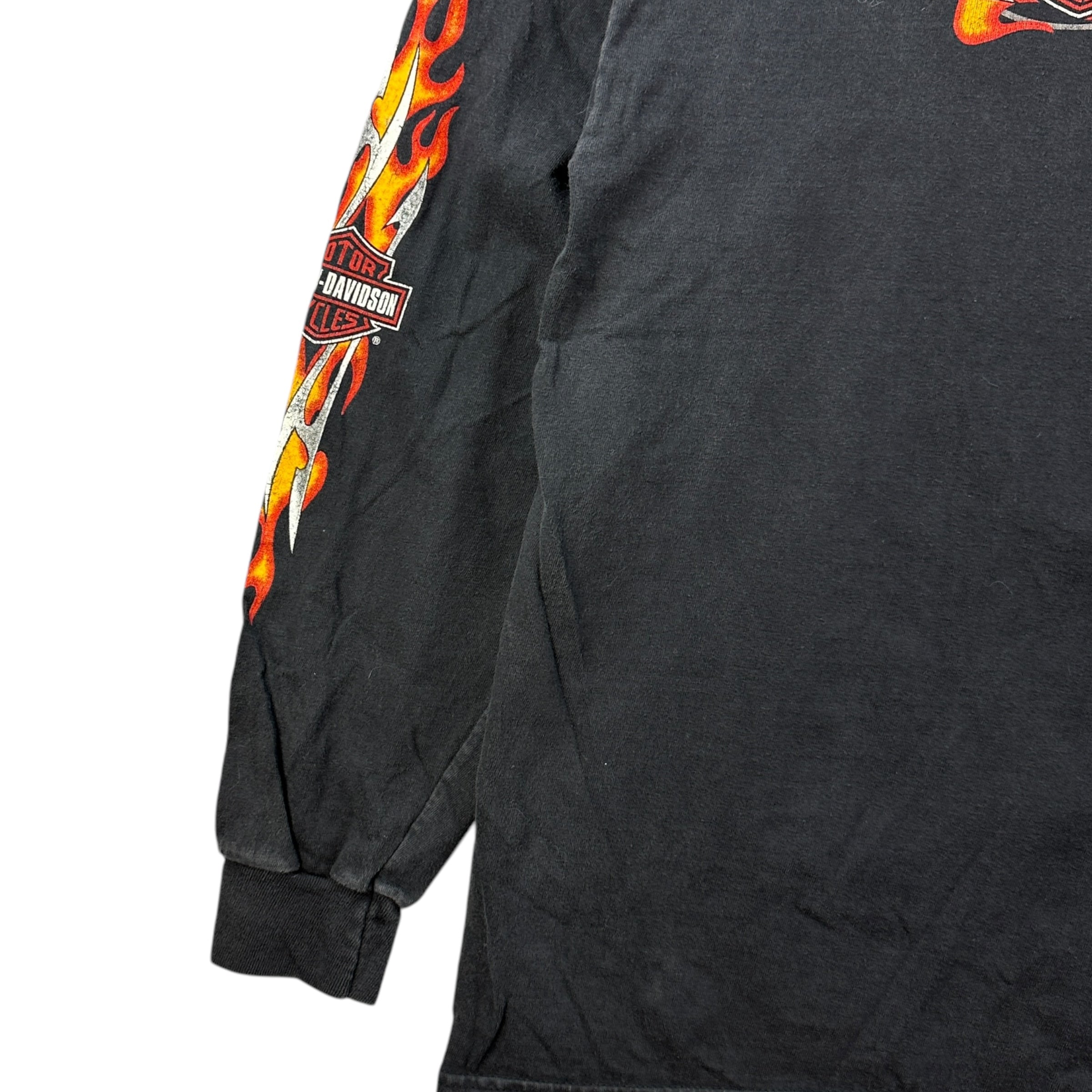 2002 Harley Davidson Of Kelowna L/S Tee Black