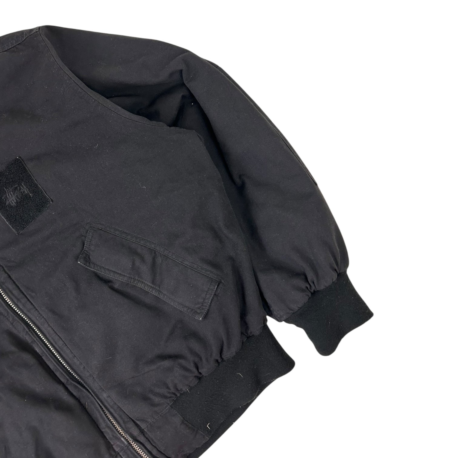 Stussy Flight Bomber Jacket Black
