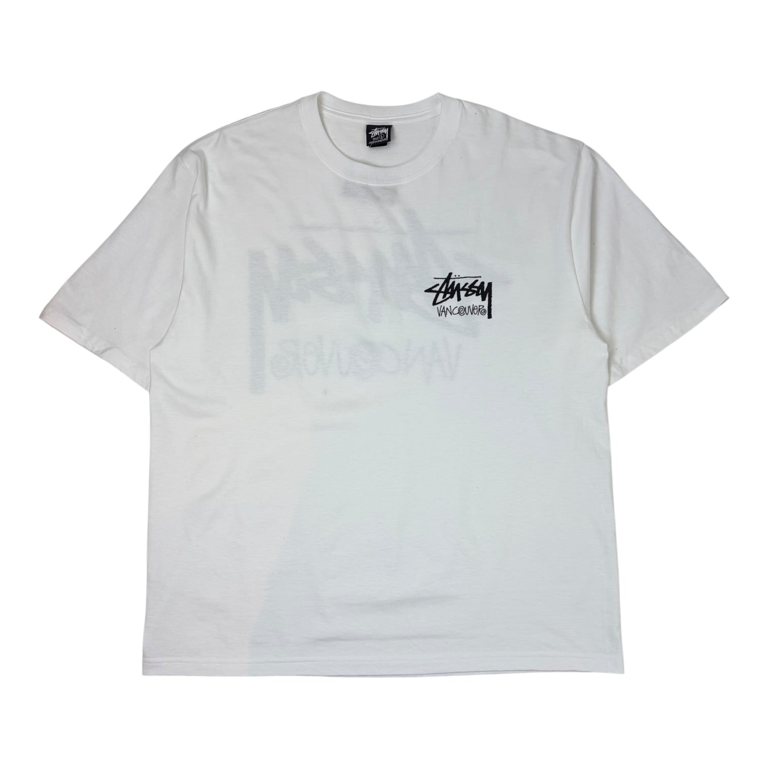 Stussy Vancouver Stock T-Shirt White