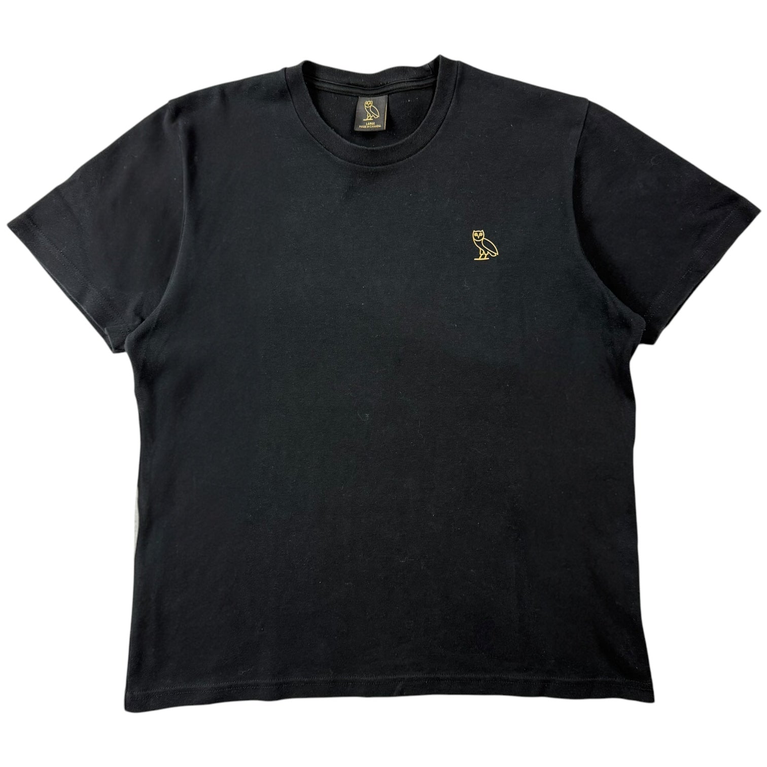 Octobers Very Own Owl Logo Tee Black