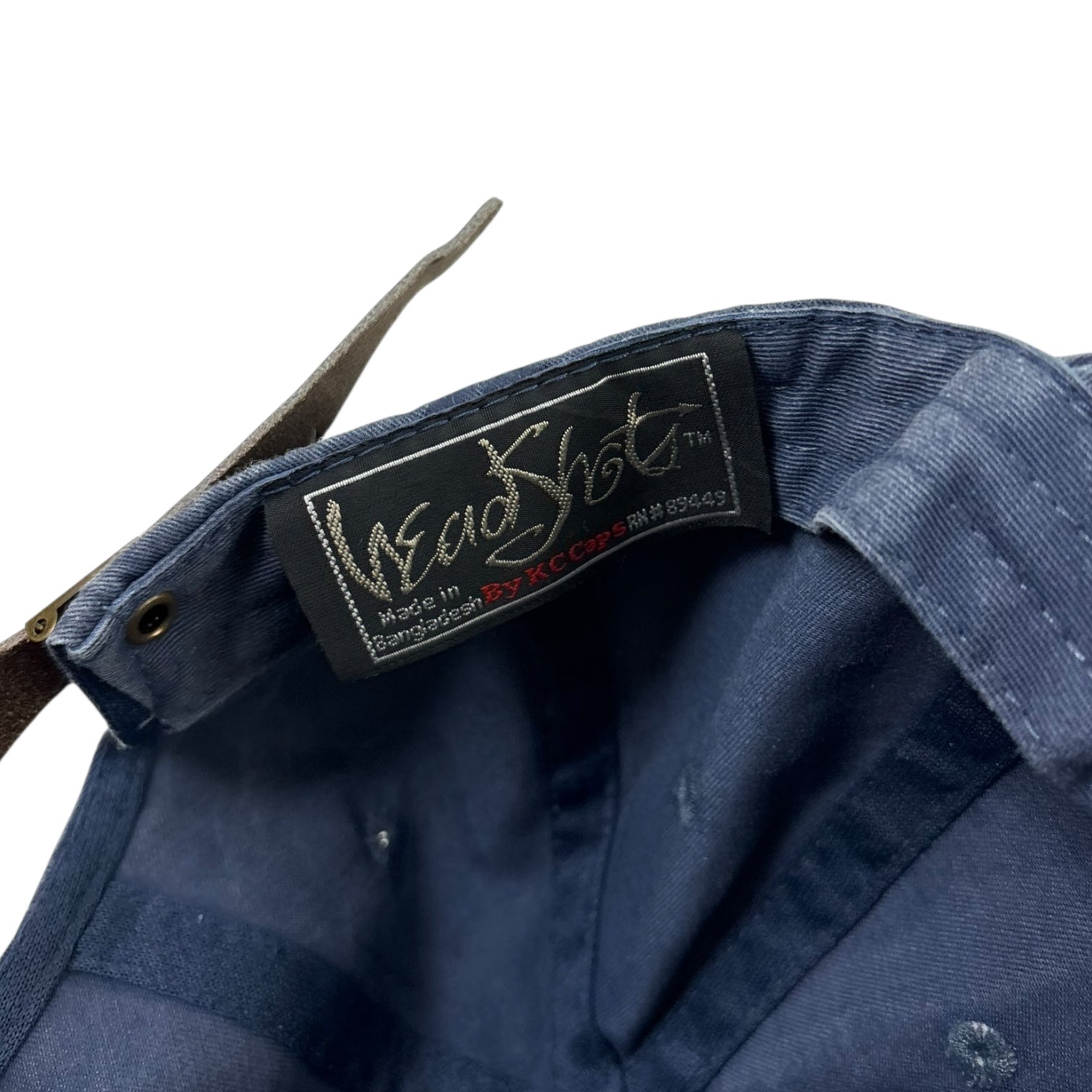 Vintage Seattle Mariners Jay Buhner Signature Hat Navy