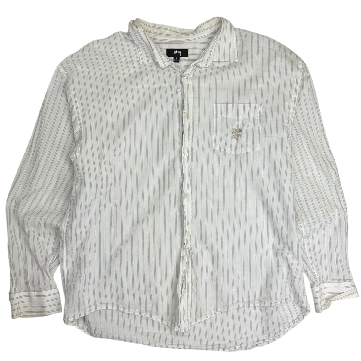 Stussy Light Weight Classic Shirt White