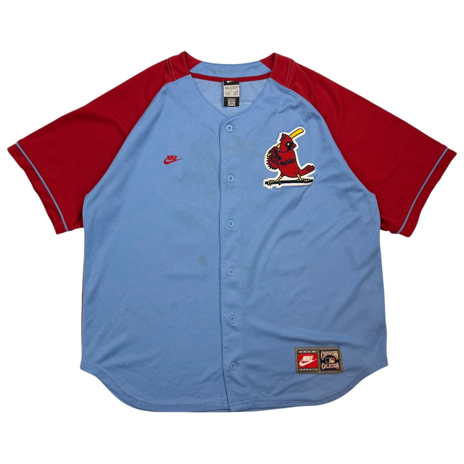 Vintage Nike St.Louis Cardinals Rick Ankiel Jersey Blue/Red