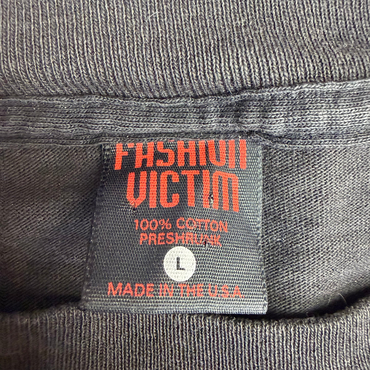 1995 Fashion Victim Alien Tee Black