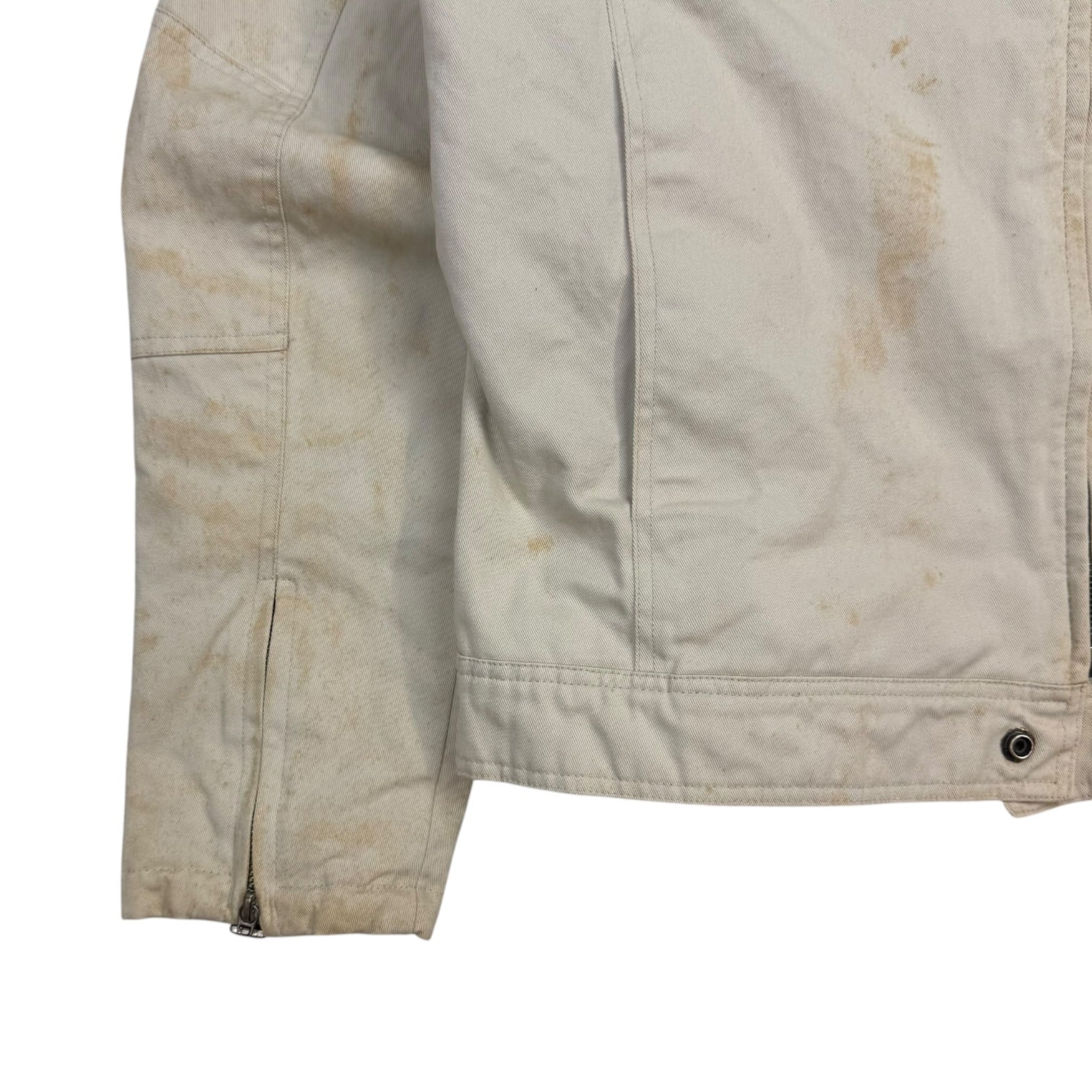 Vintage Gulf Racing Jacket White