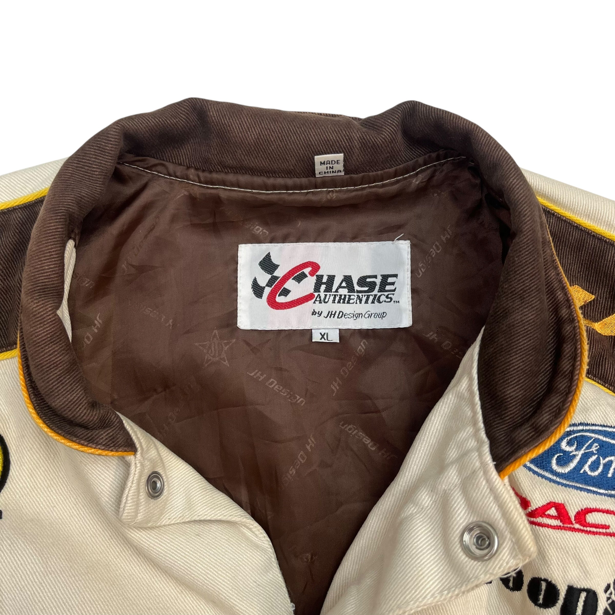 UPS Racing Jacket White/Brown