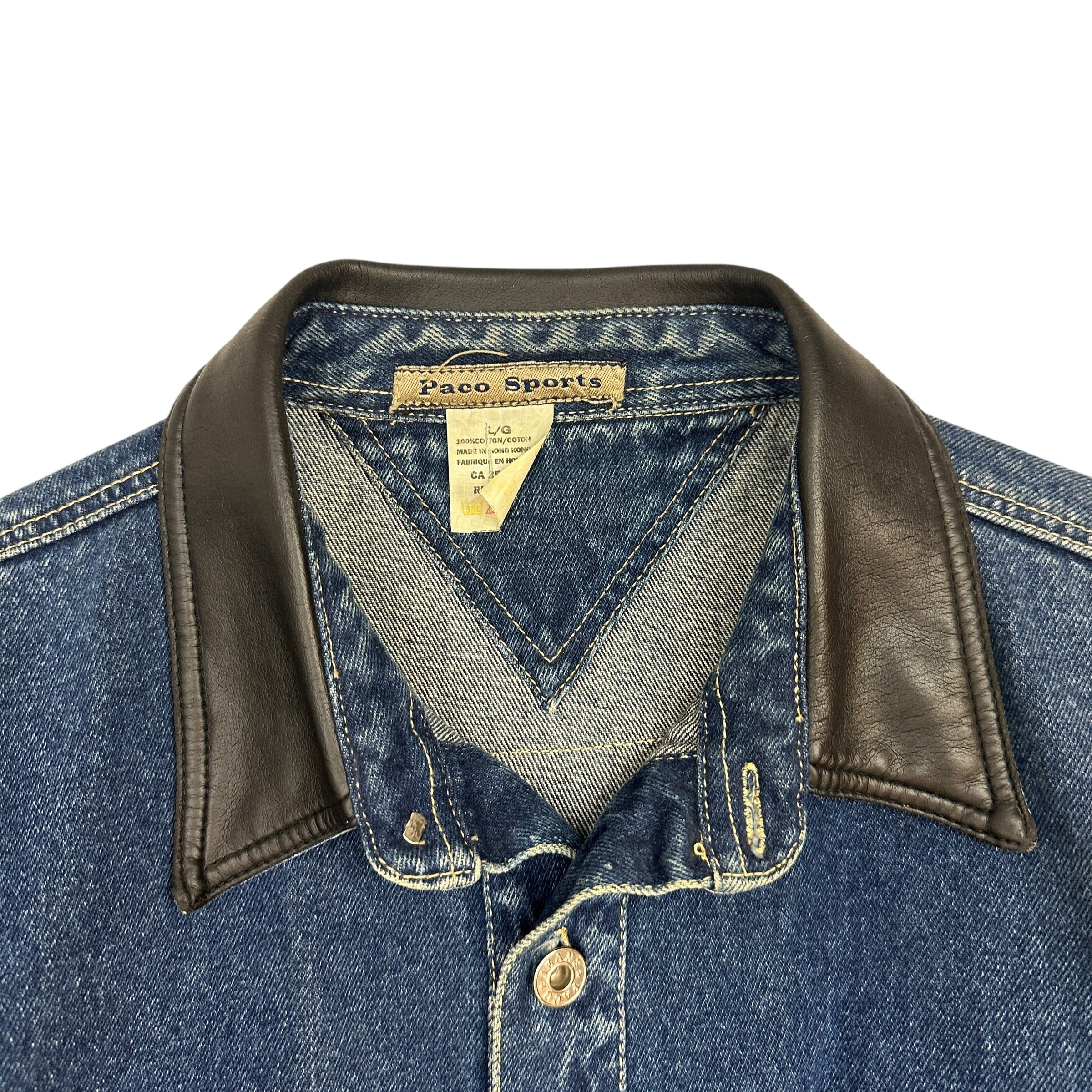 Vintage Y2K Paco Jeans Denim Jacket Indigo