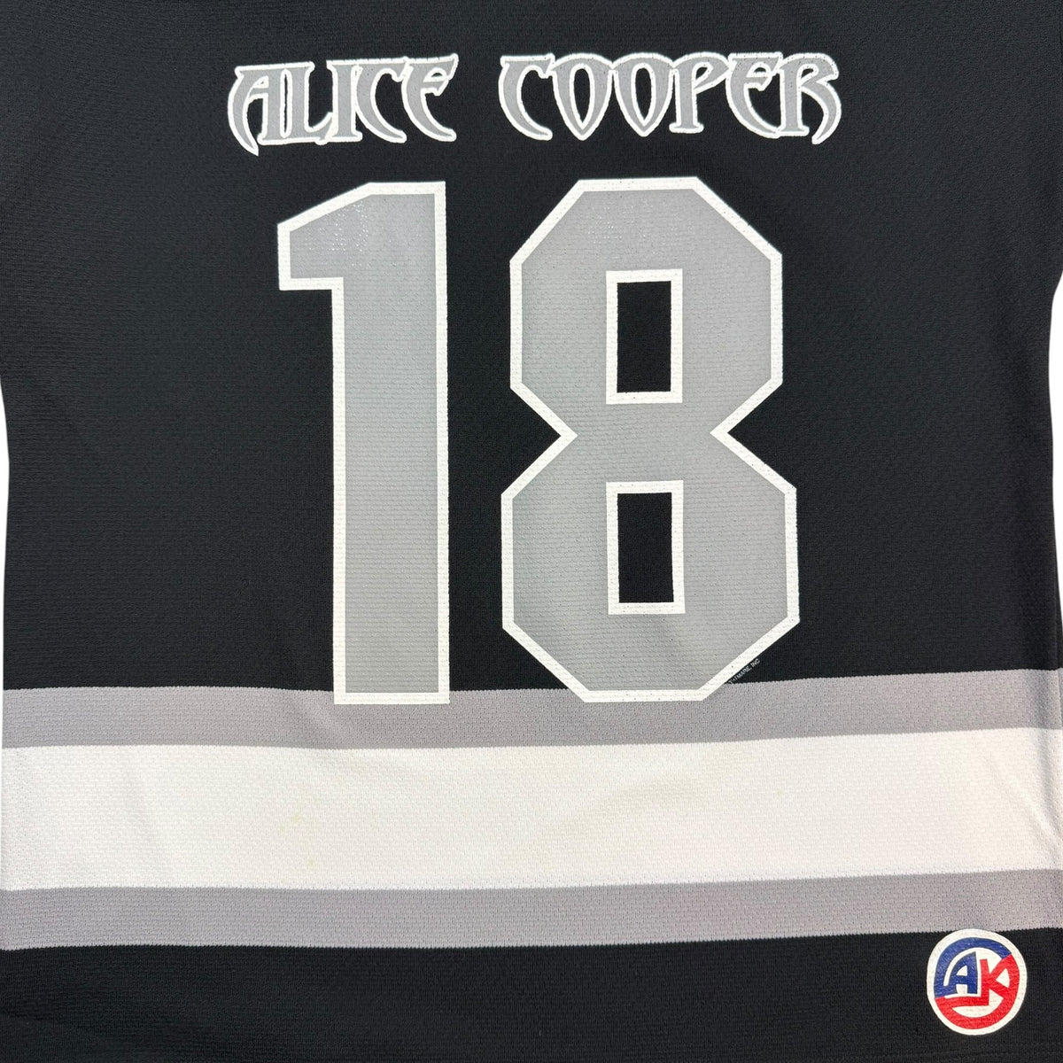 Vintage Alice Cooper The Nightmares Hockey Jersey White/Black