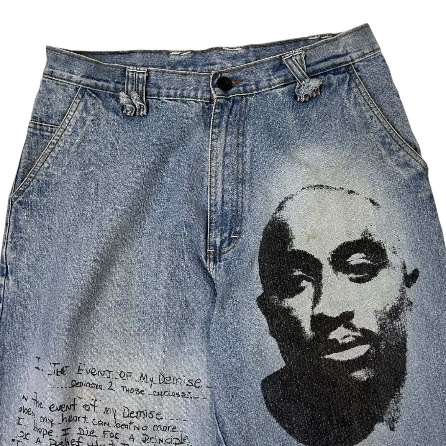 Vintage Y2K Makaveli Tupac Jeans