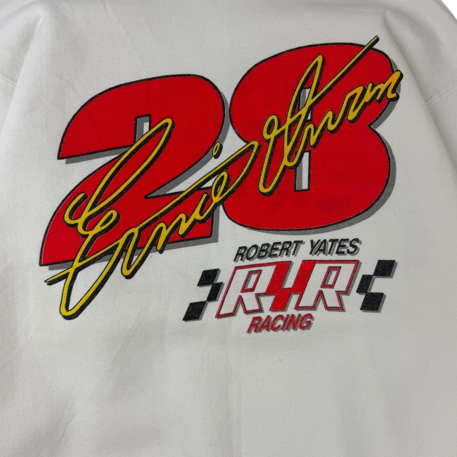 Vintage 1993 Ernie Irvan Sweatshirt White