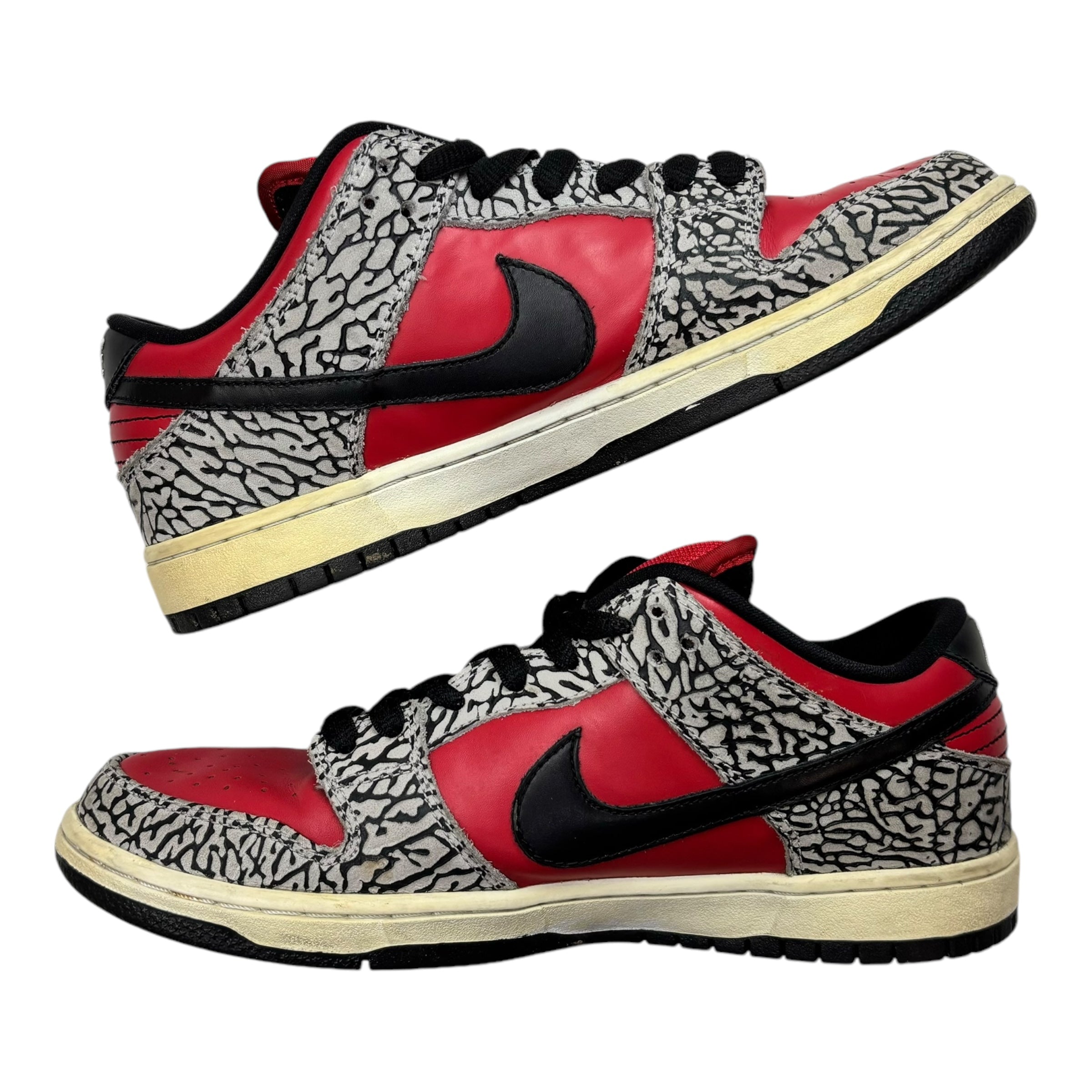 Nike SB Dunk Low Supreme Red Cement (2012) (Used)