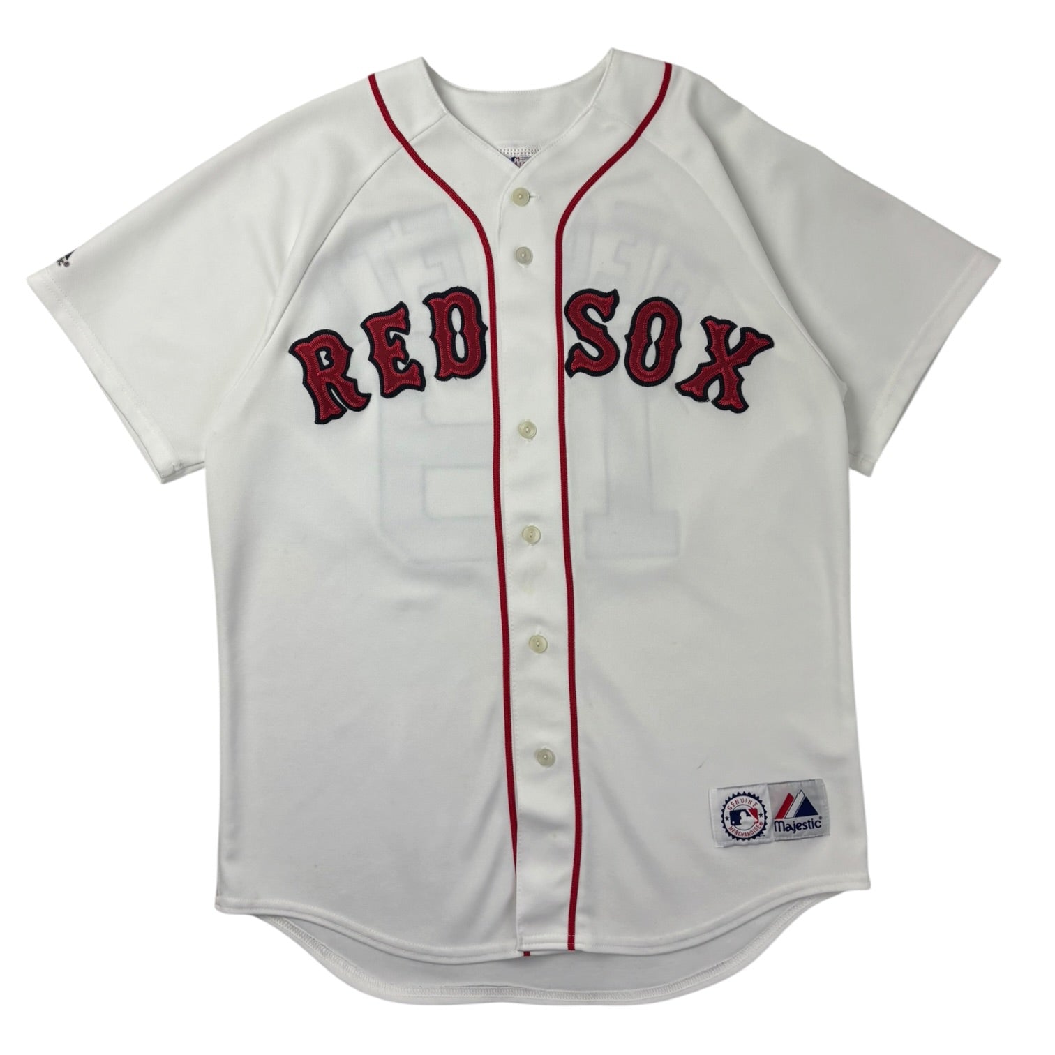 Vintage Boston Red Sox Josh Beckett Majestic Jersey