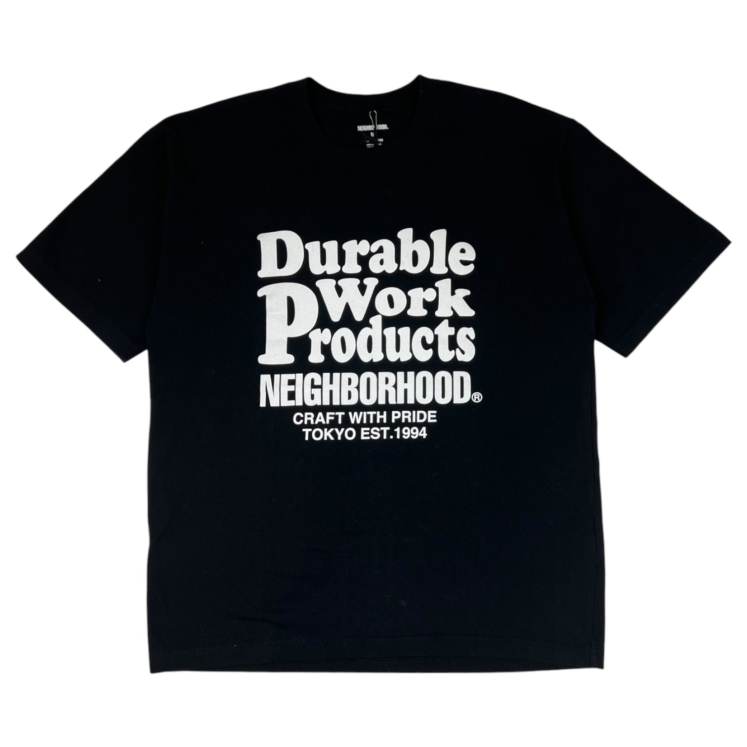 Neighborhood Durable Work Products T-Shirt Black