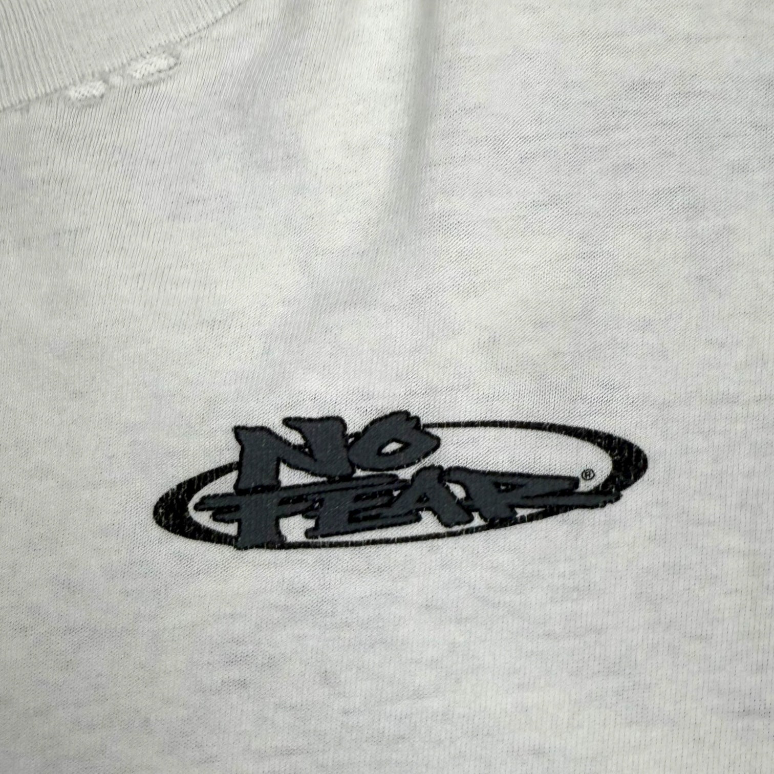 Vintage No Fear ‘Black Ice’ Tee White