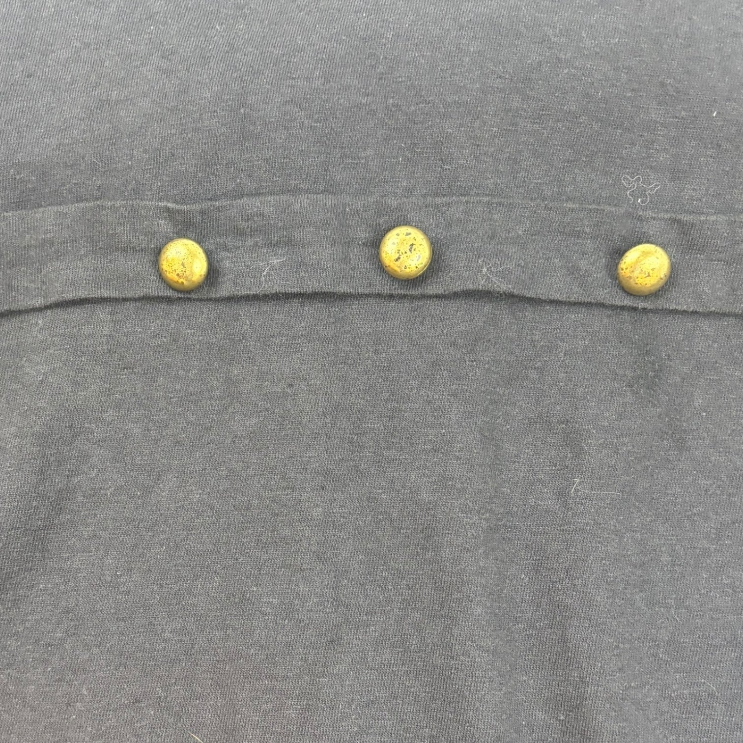 TAO Comme Des Garçons Women’s Button Studded T-Shirt Black