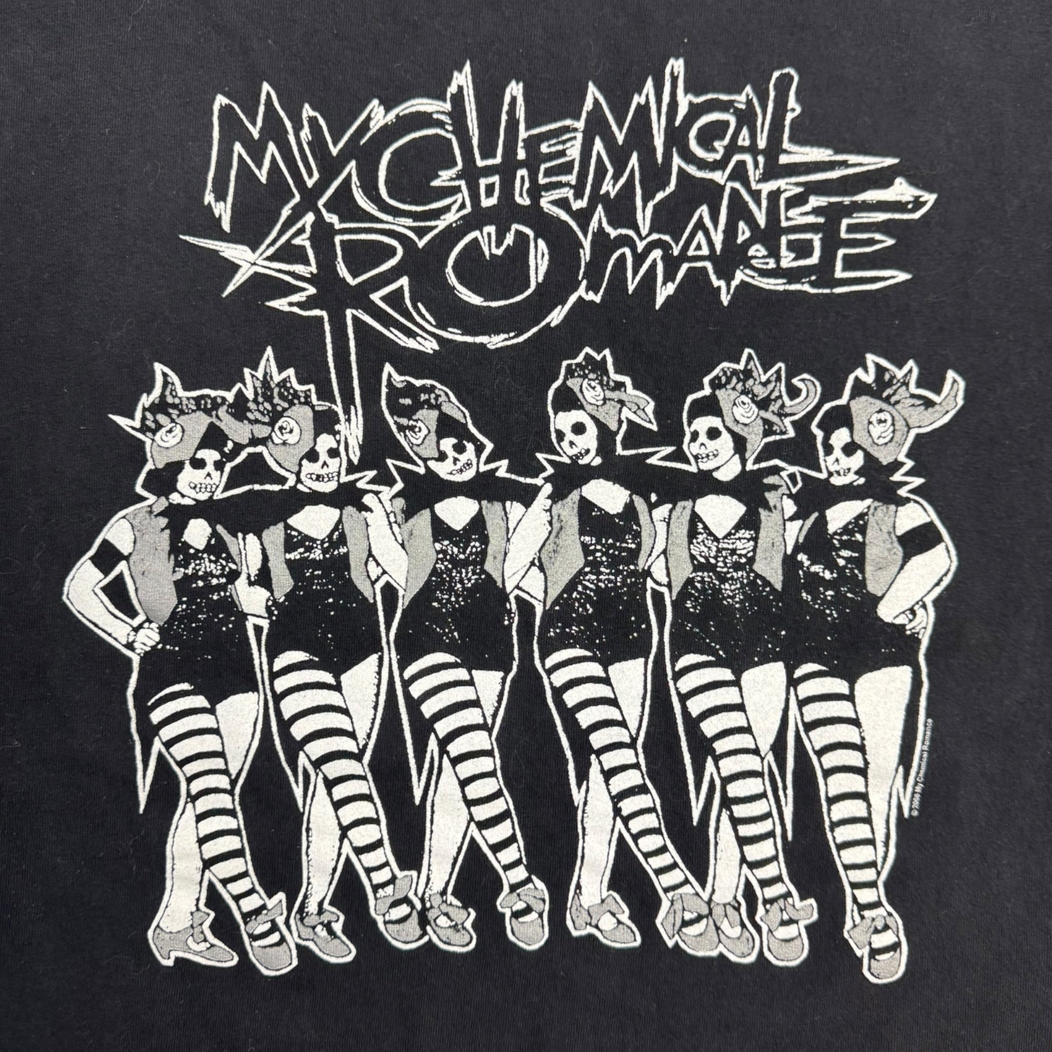 2006 My Chemical Romance Black Parade Girls T-Shirt