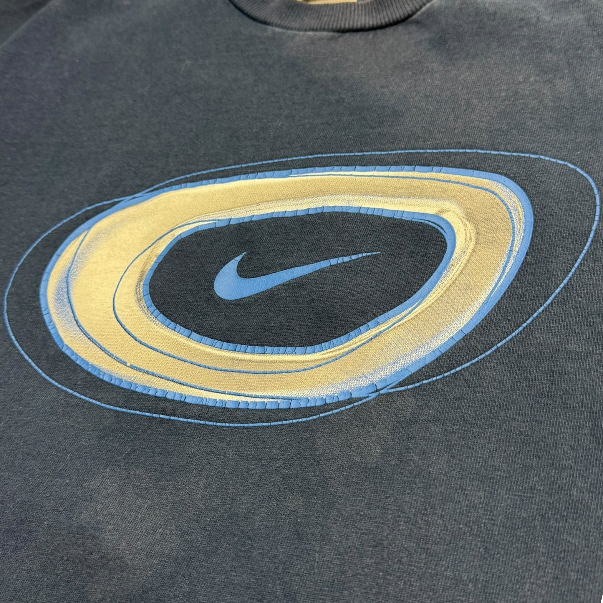 Vintage Y2K Nike Air T-Shirt Navy