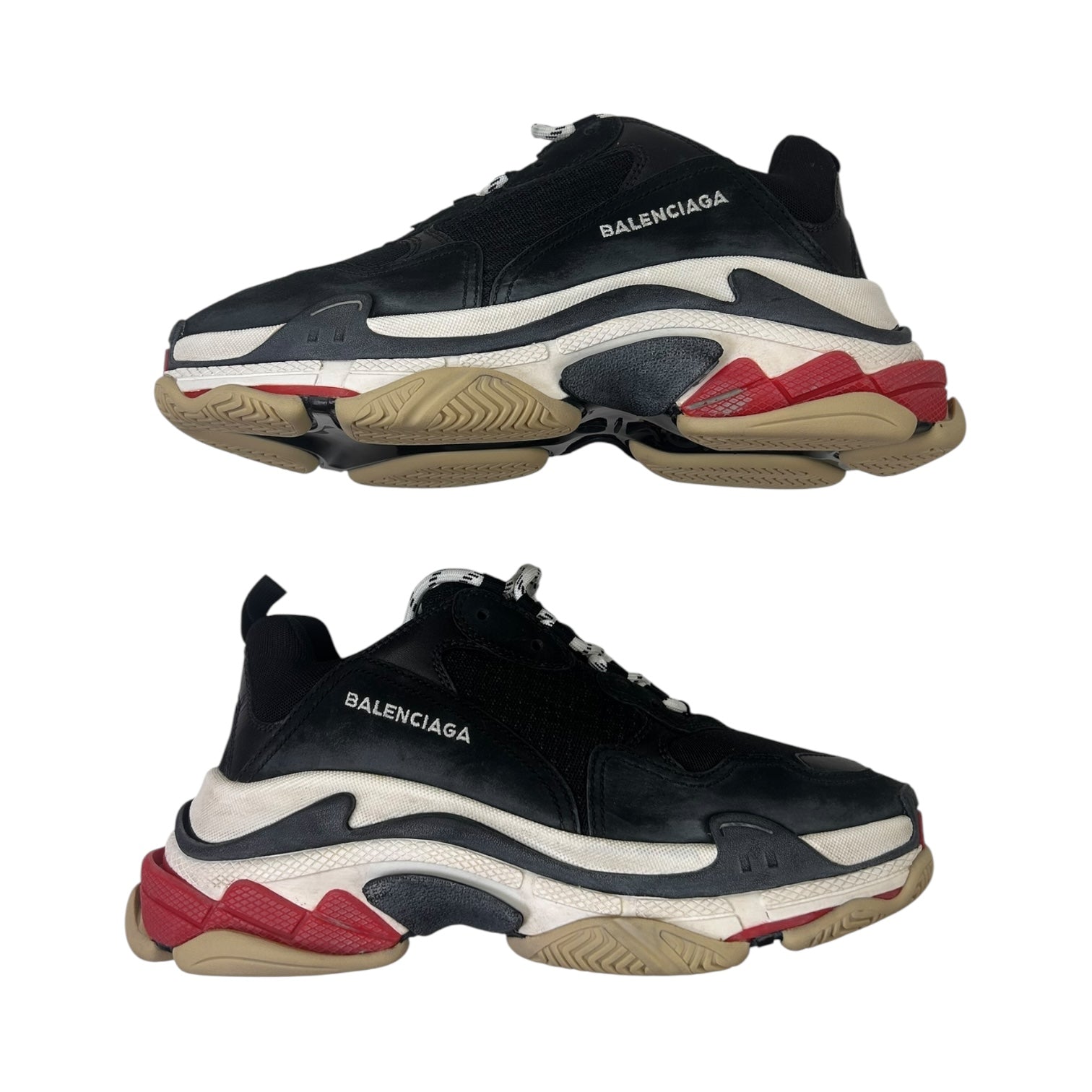 Balenciaga Triple S Sneaker Black/Red/White