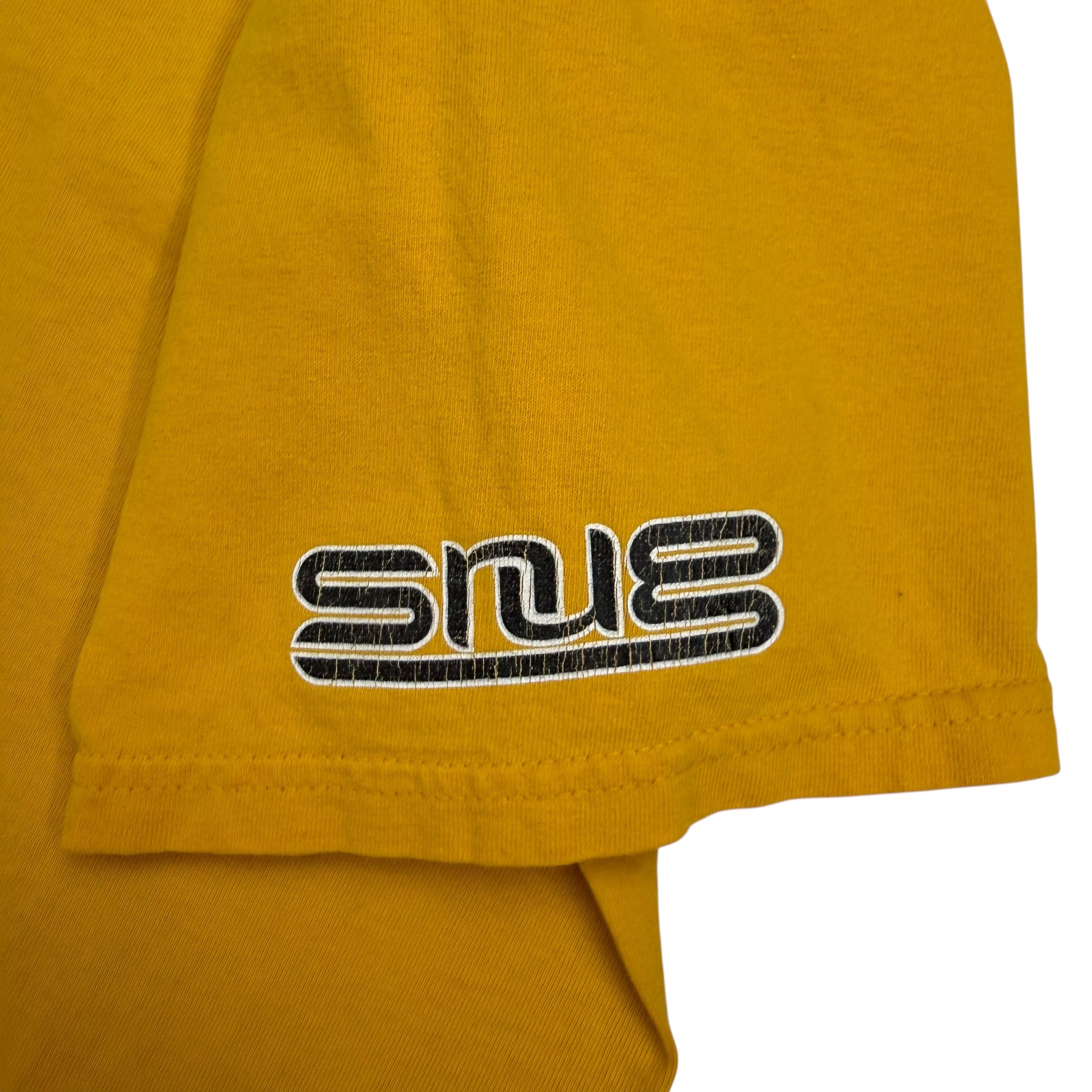 Vintage Snug Athle Techs Tee Yellow