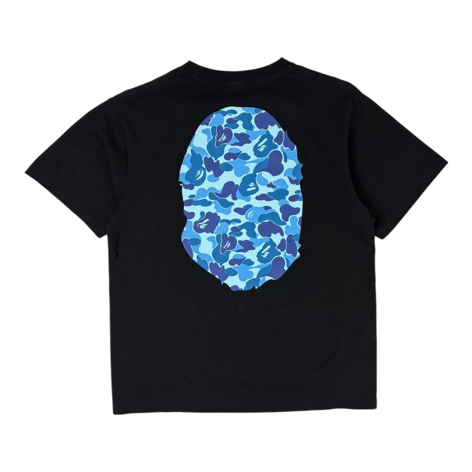Bape ABC Blue Camo Tee Black