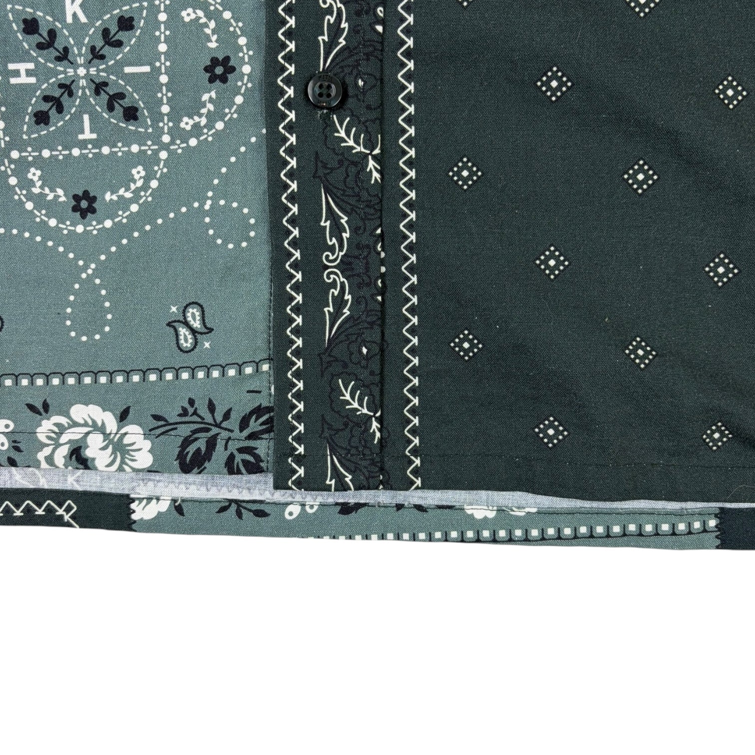 Kith Ludlow Bandana Button Up Blue