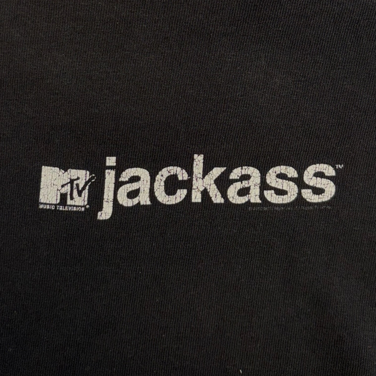 Vintage 2000’s Johnny Knoxville Jackass Promo T-Shirt Black