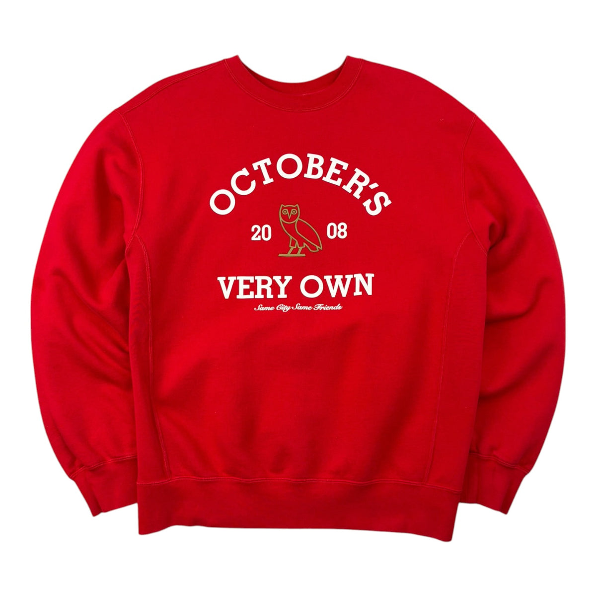 OVO Collegiate Crewneck Red