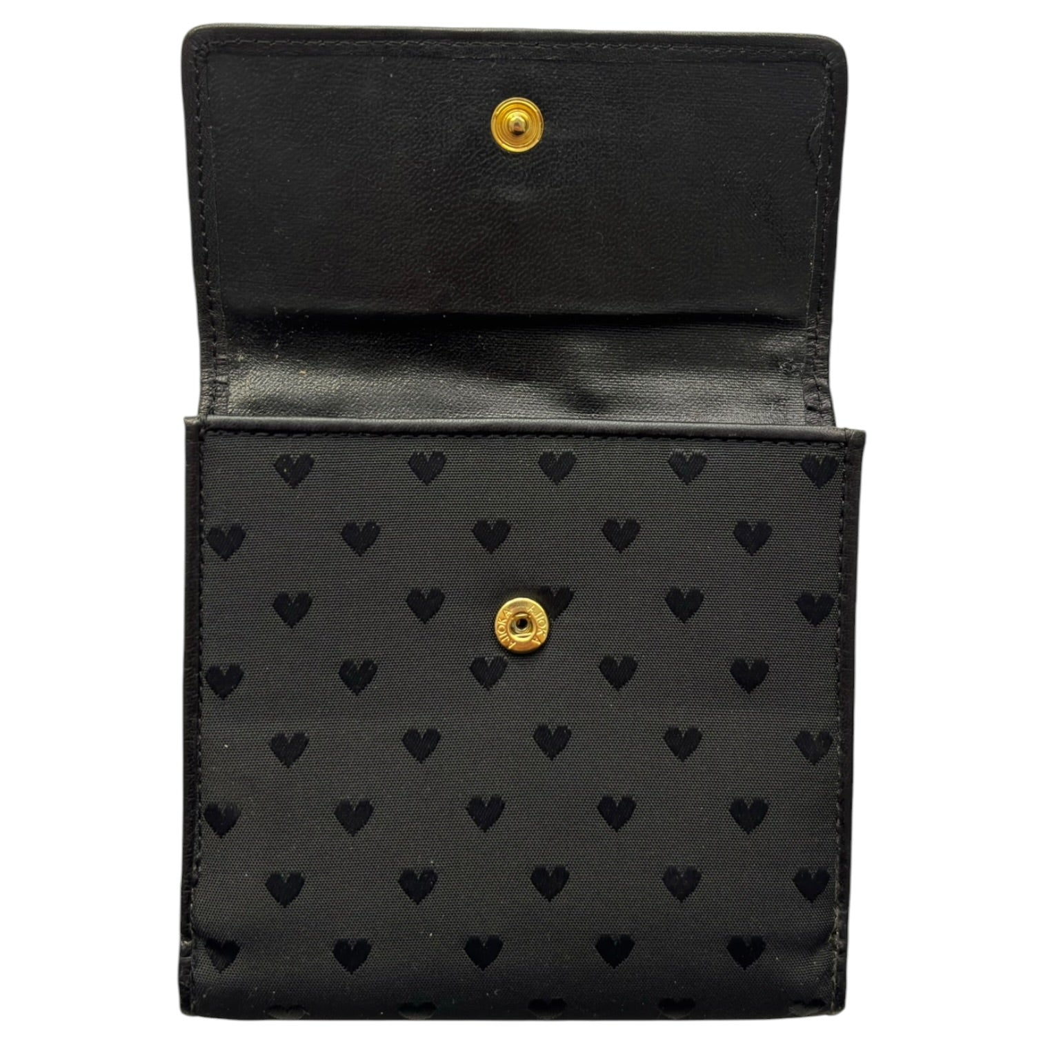 (W) Moschino Heart Patterned Wallet