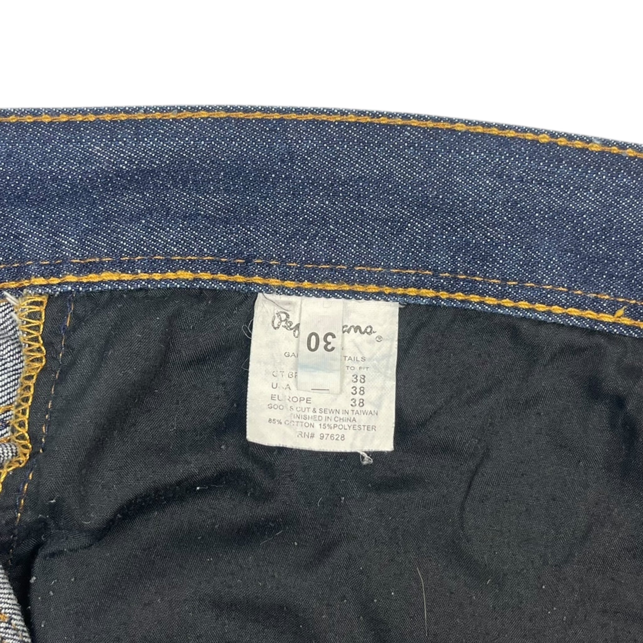 Vintage Y2K Pepe Baggy Jeans Dark Washed