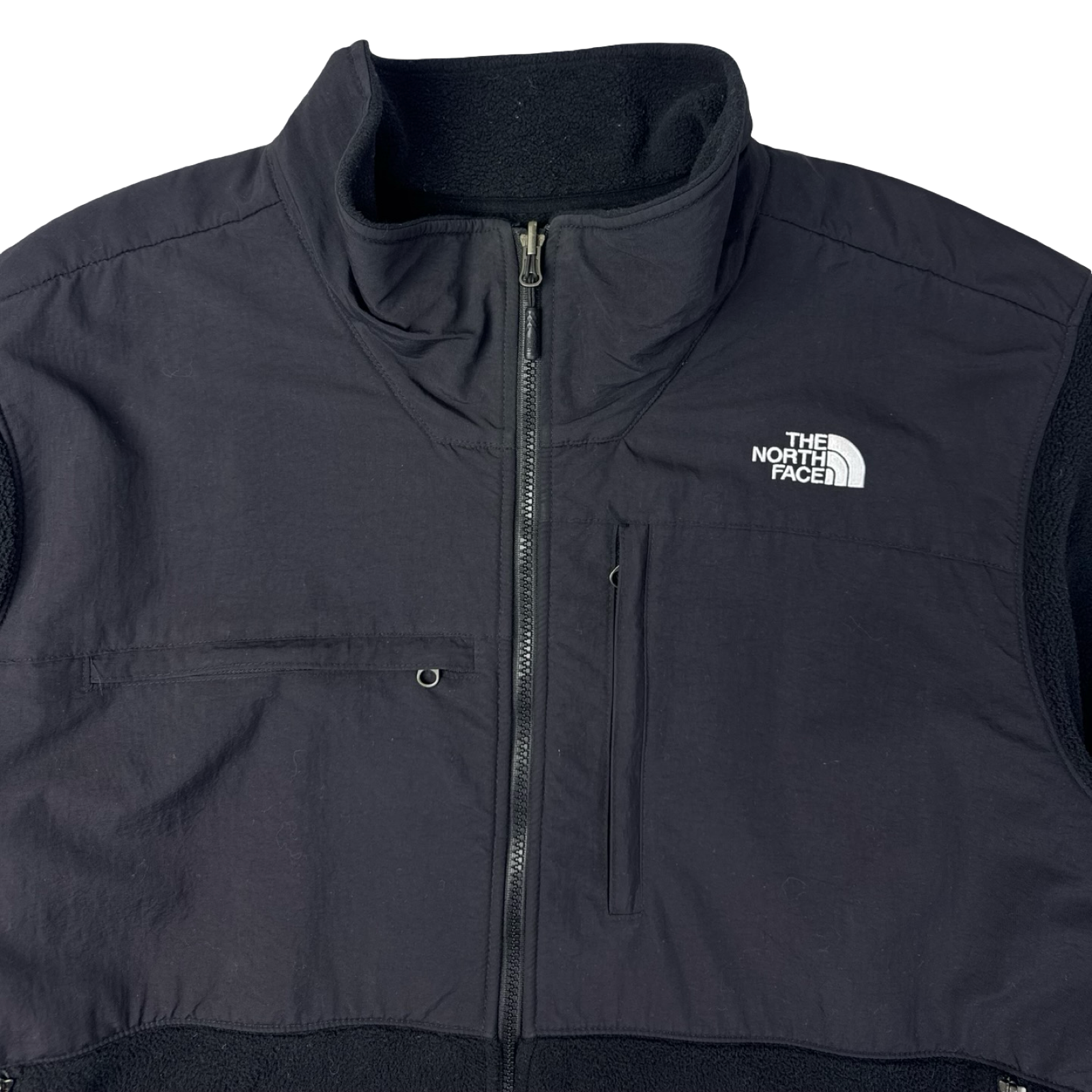 The North Face Denali Zip Up Jacket Black