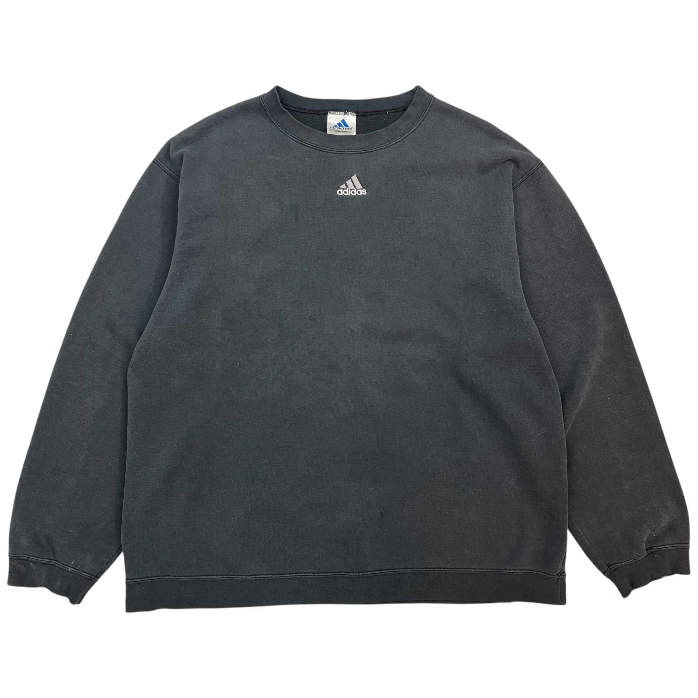 Vintage Adidas Crewneck Dark Grey