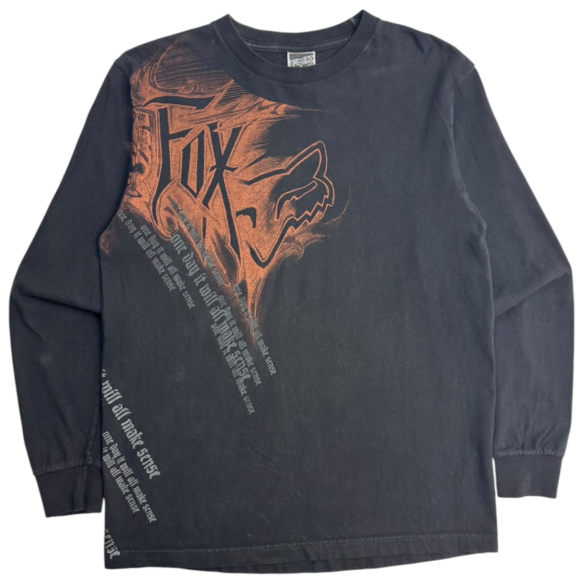 Y2K Fox “One Day It Will All Make Sense” Longsleeve