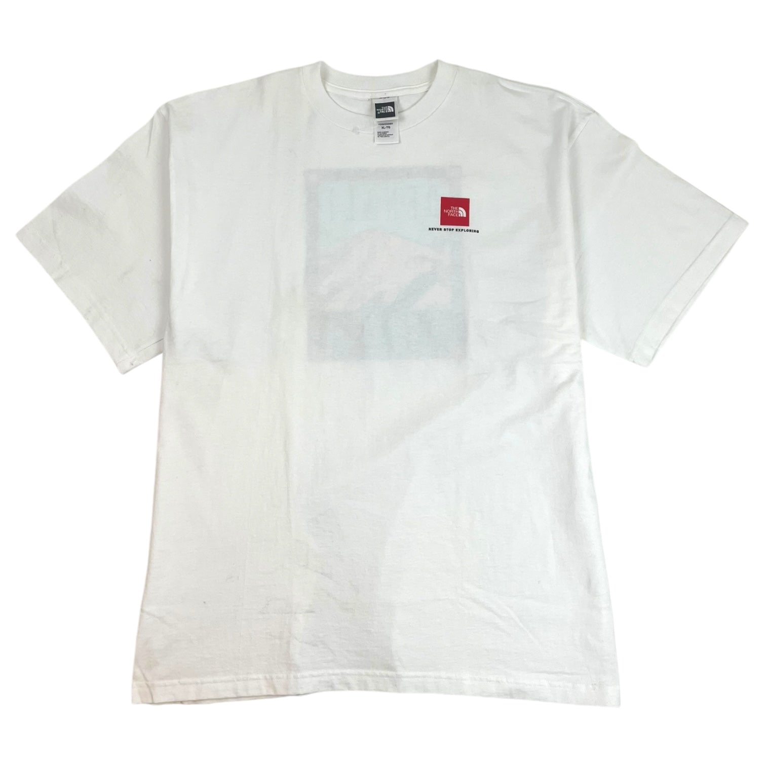 Vintage North Face Denali T-Shirt White