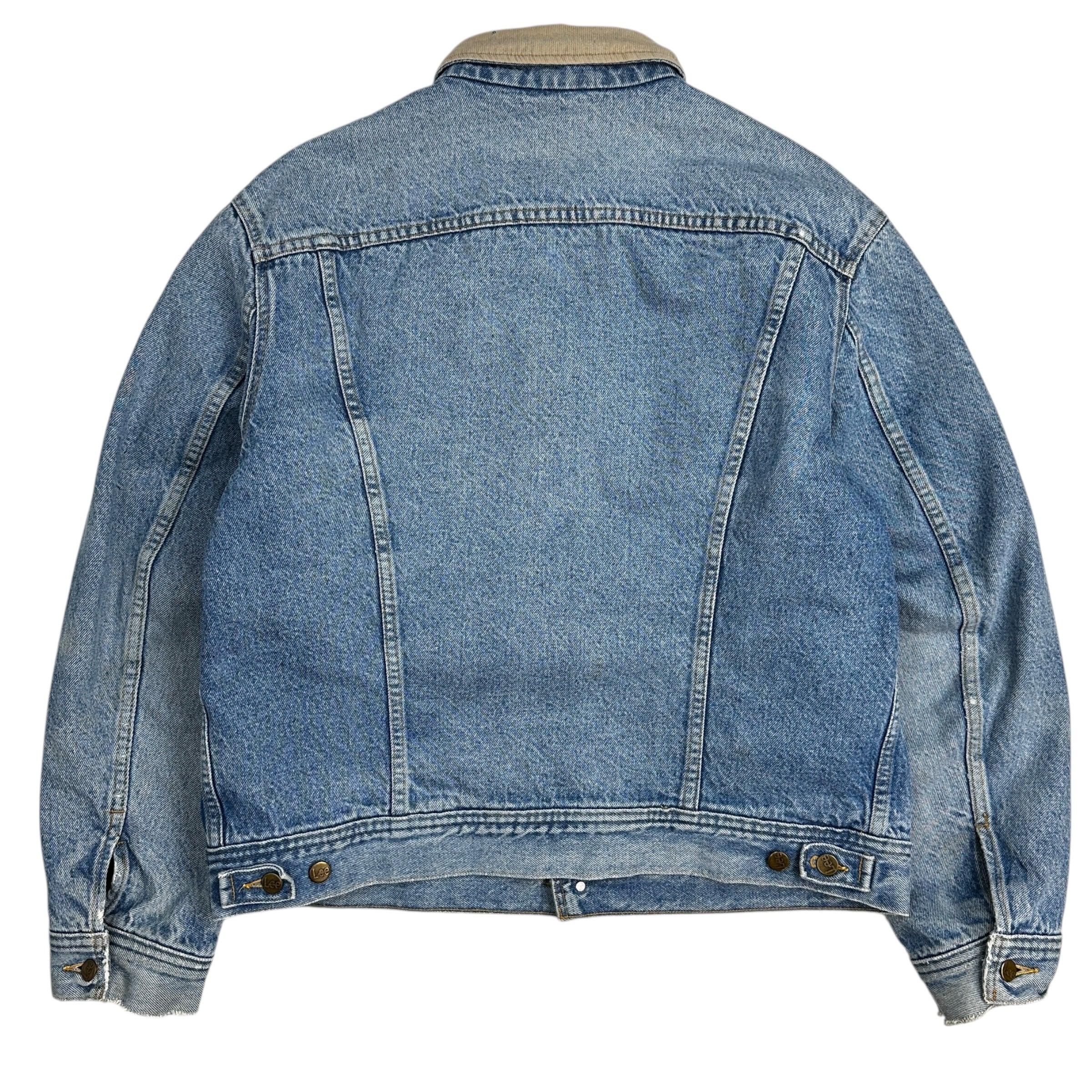 Vintage Lee Storm Rider Denim Jacket Light Wash