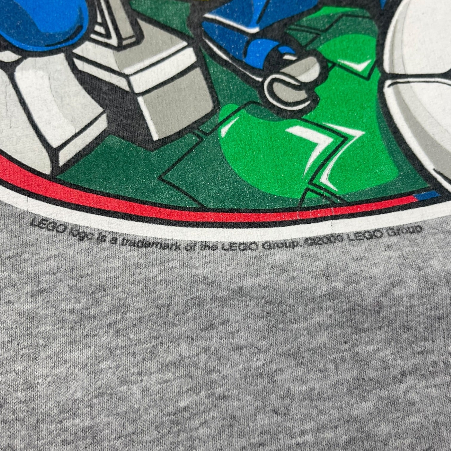 2000 Lego Soccer T-Shirt Grey
