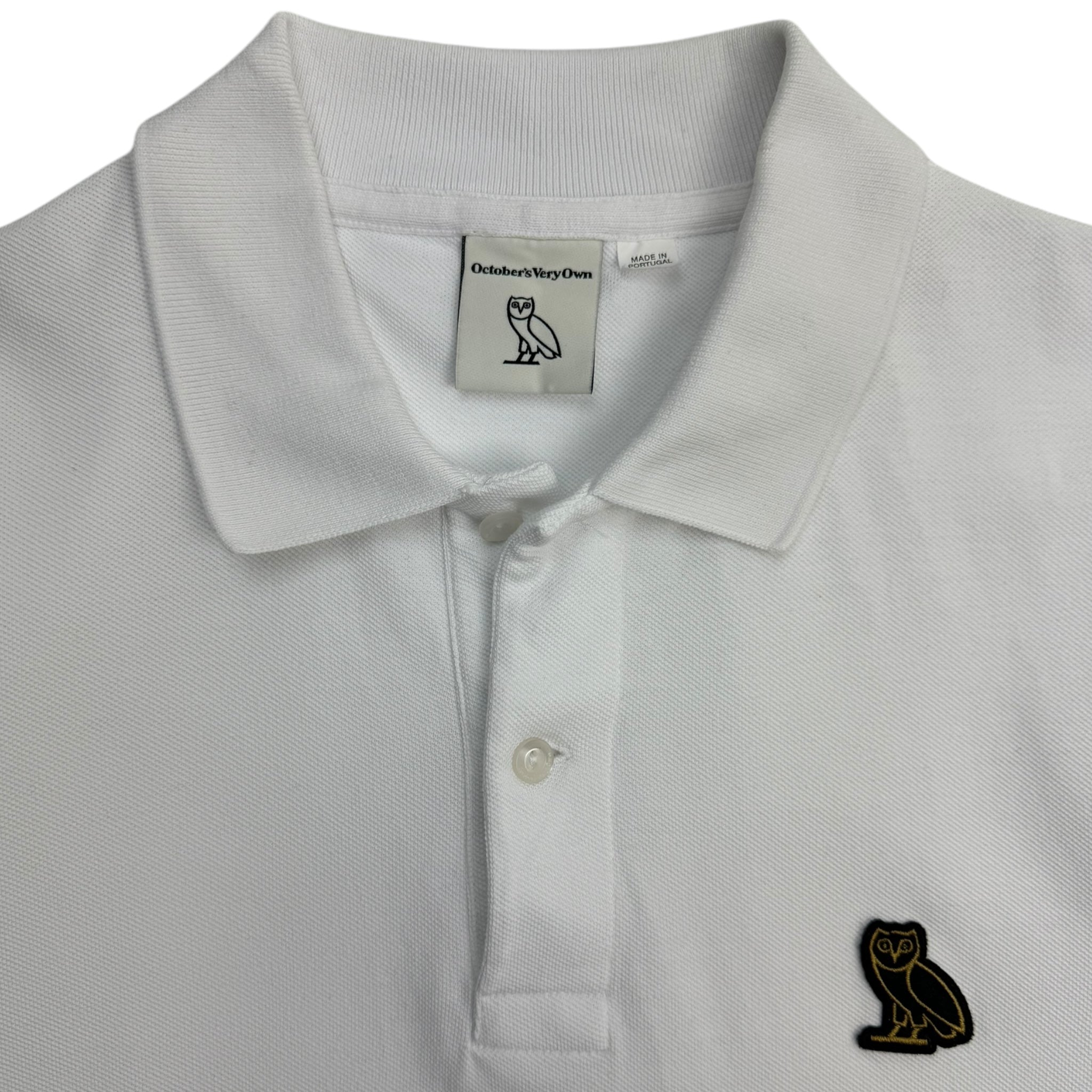 OVO Essential Owl Polo Tee White