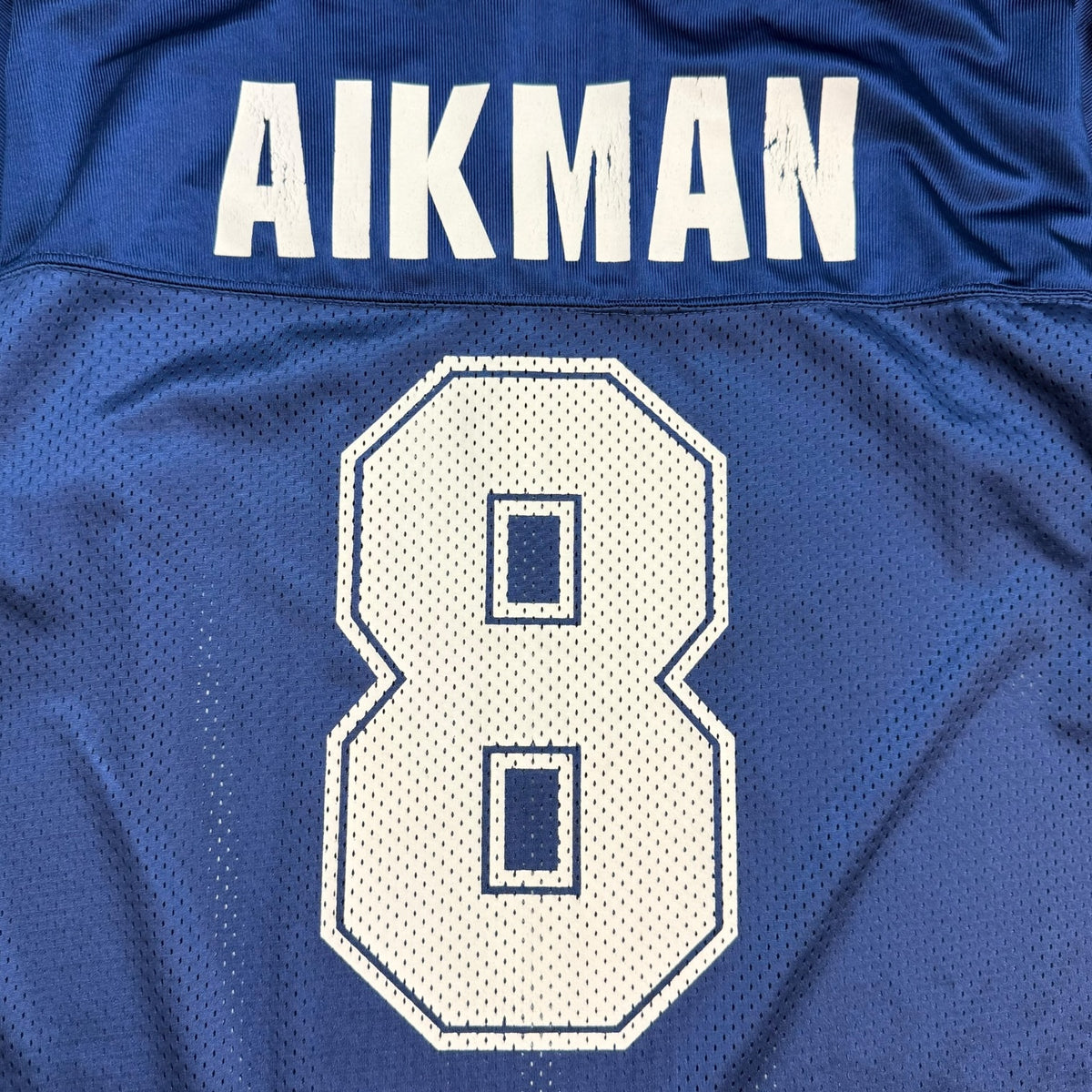 Vintage Logo Athletics Youth Dallas Cowboys Troy Aikman Jersey Blue