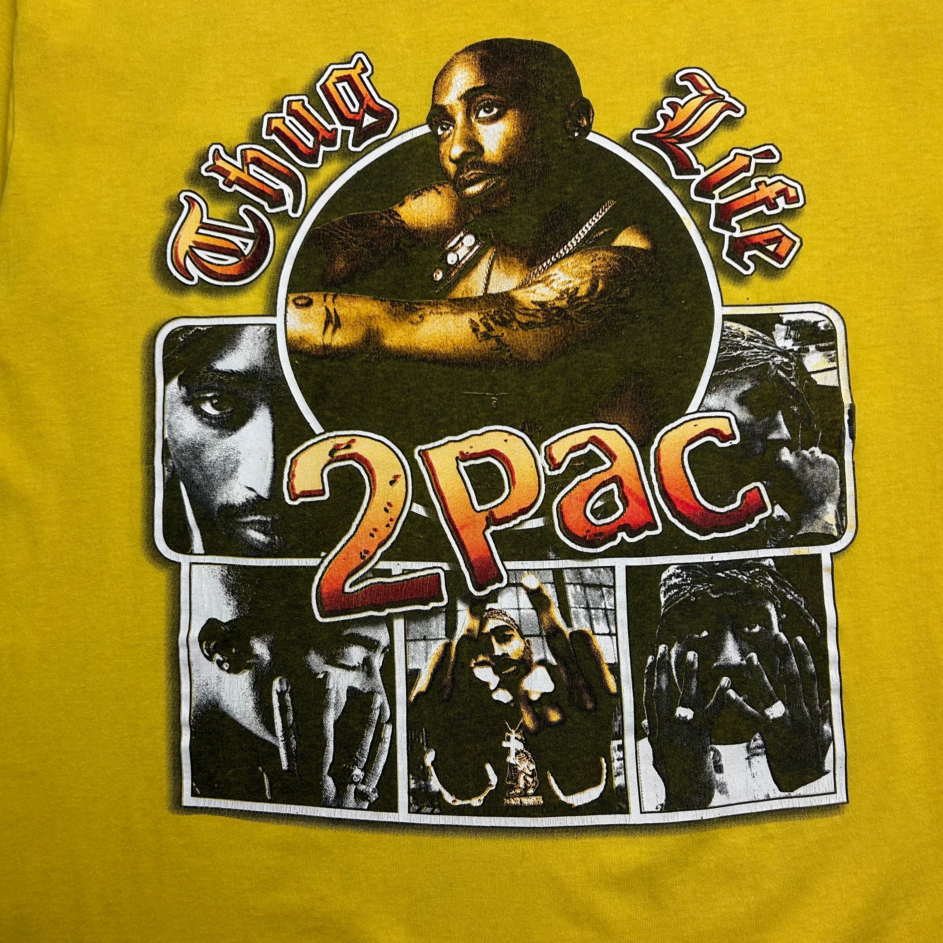 Vintage Tupac Shakur Thug Life Rap T-Shirt