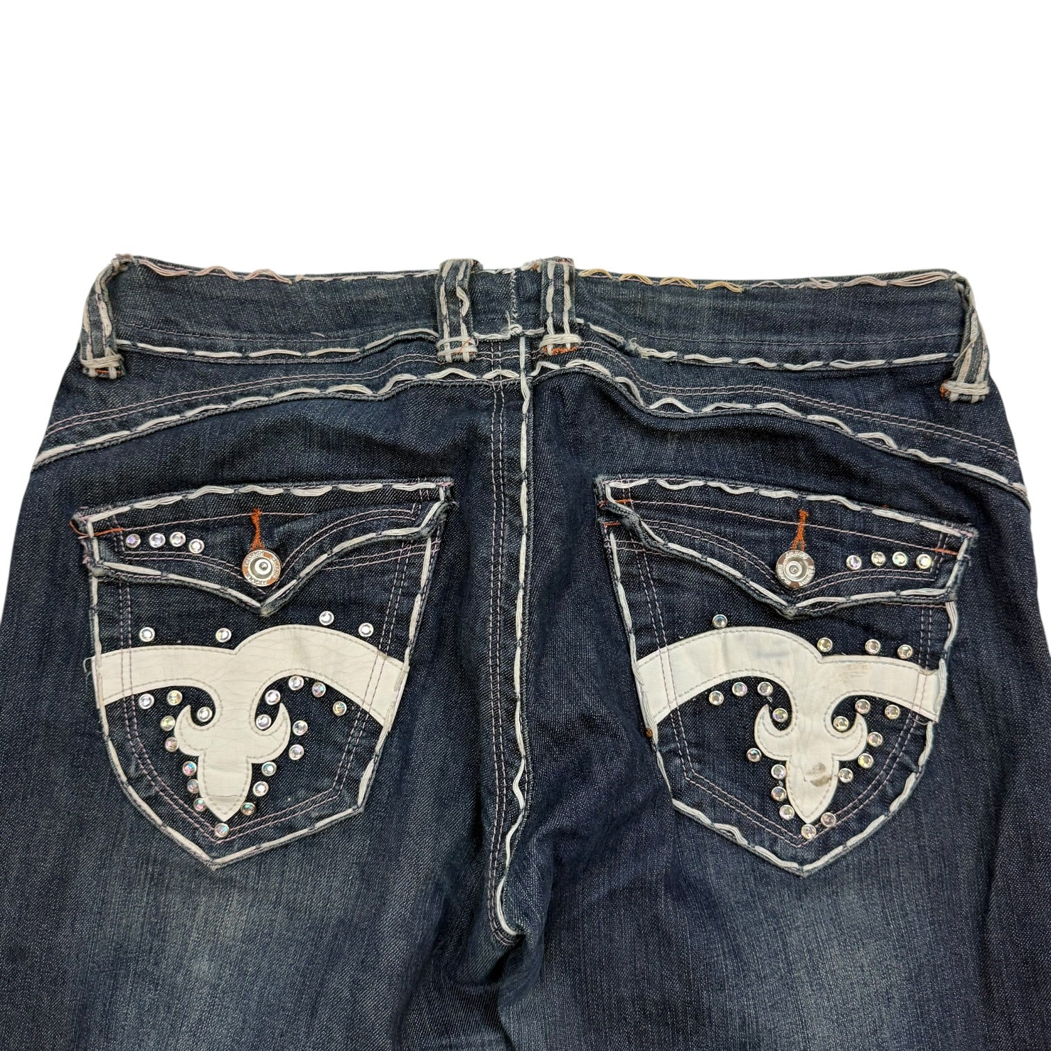 (W) Vintage Monica’s Jeans Denim Pants Dark Wash