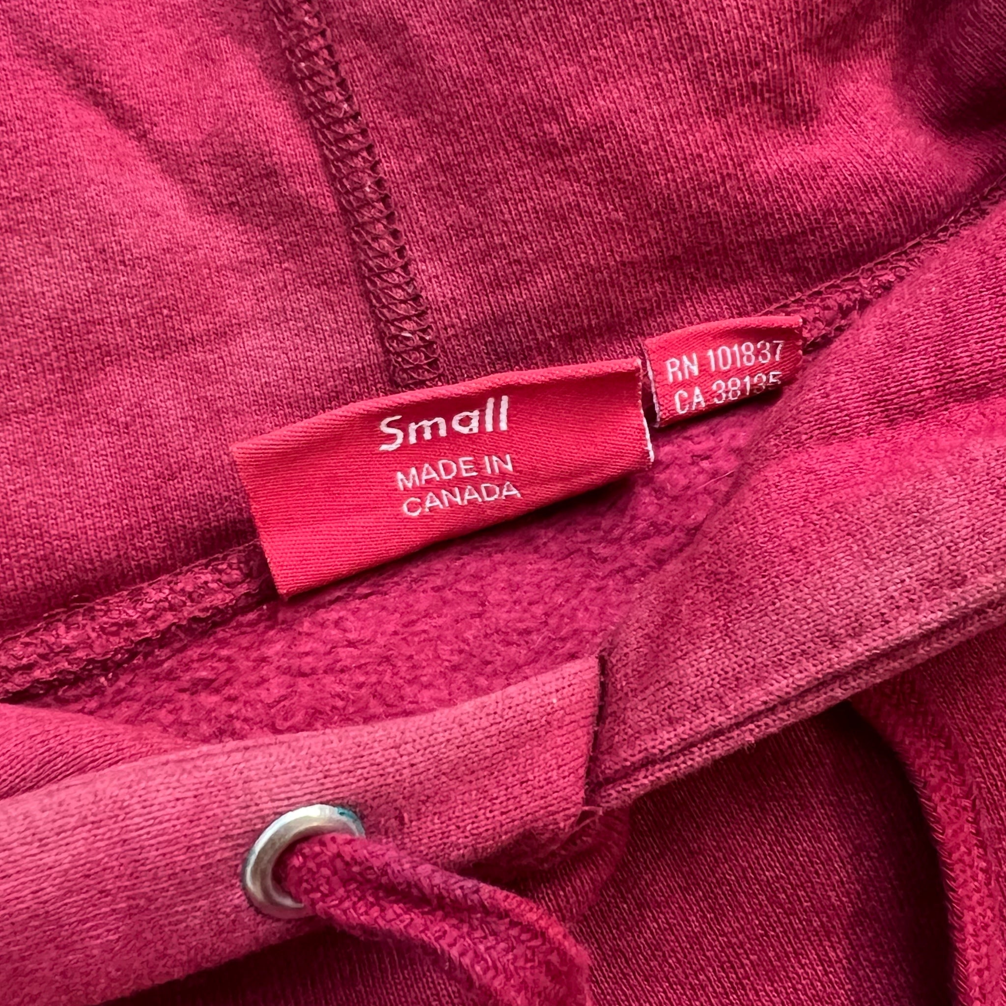 Supreme Akira Patches Hoodie Burgundy