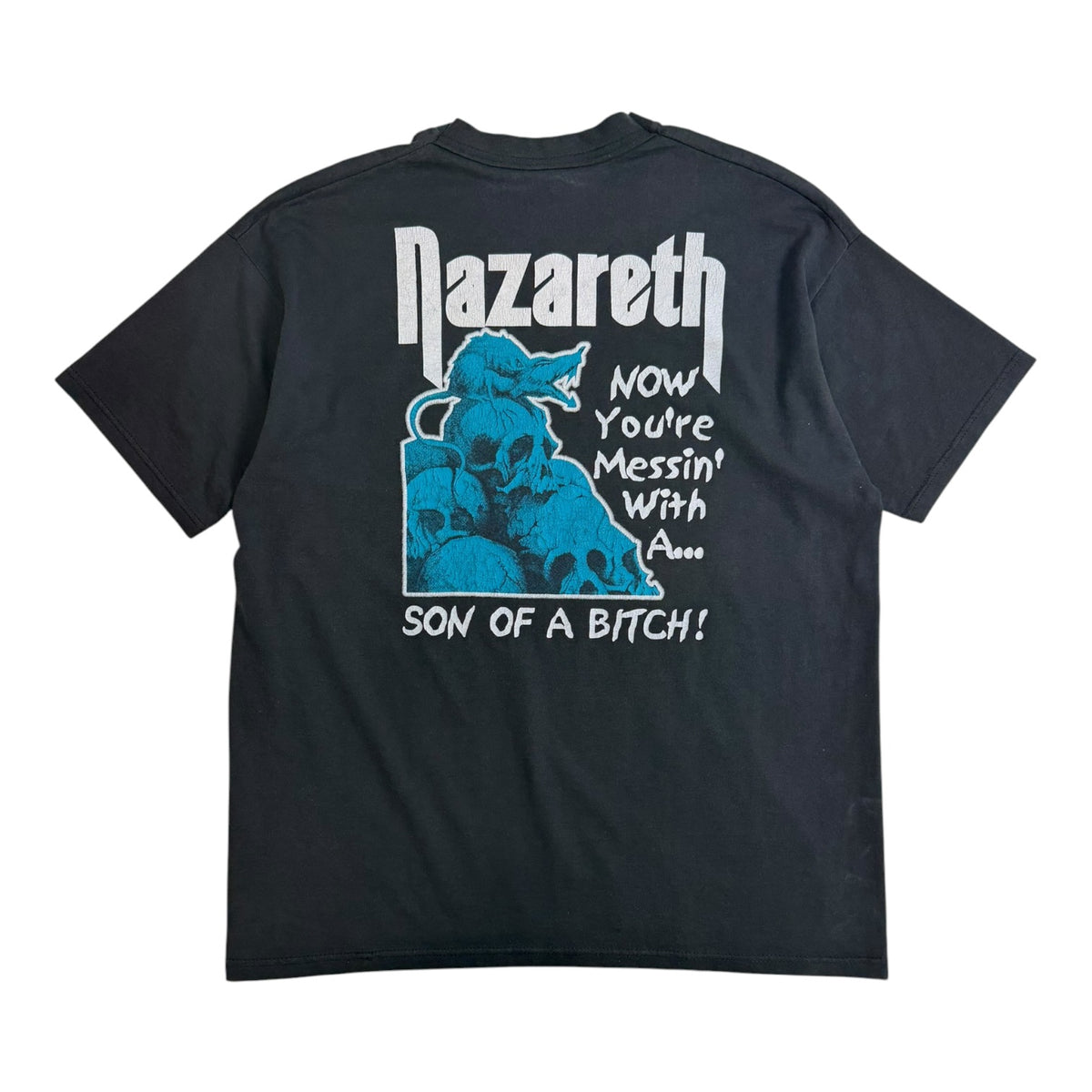 Vintage Nazareth Graphic T-Shirt Black