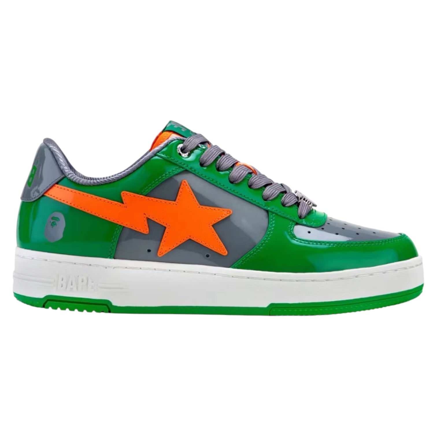 A Bathing Ape Bapesta #1 Green Grey
