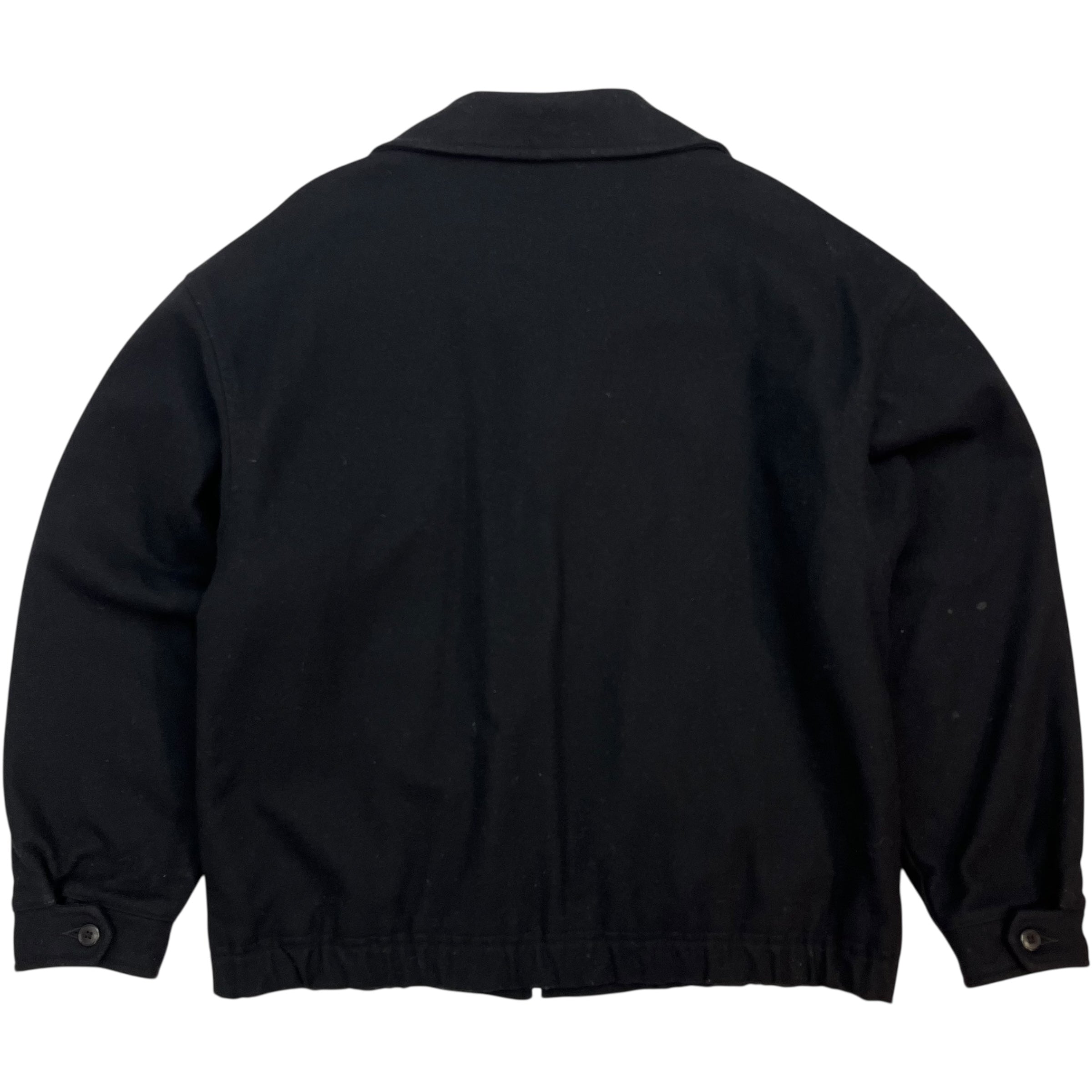Vintage Pendleton Wool Zip Jacket Black