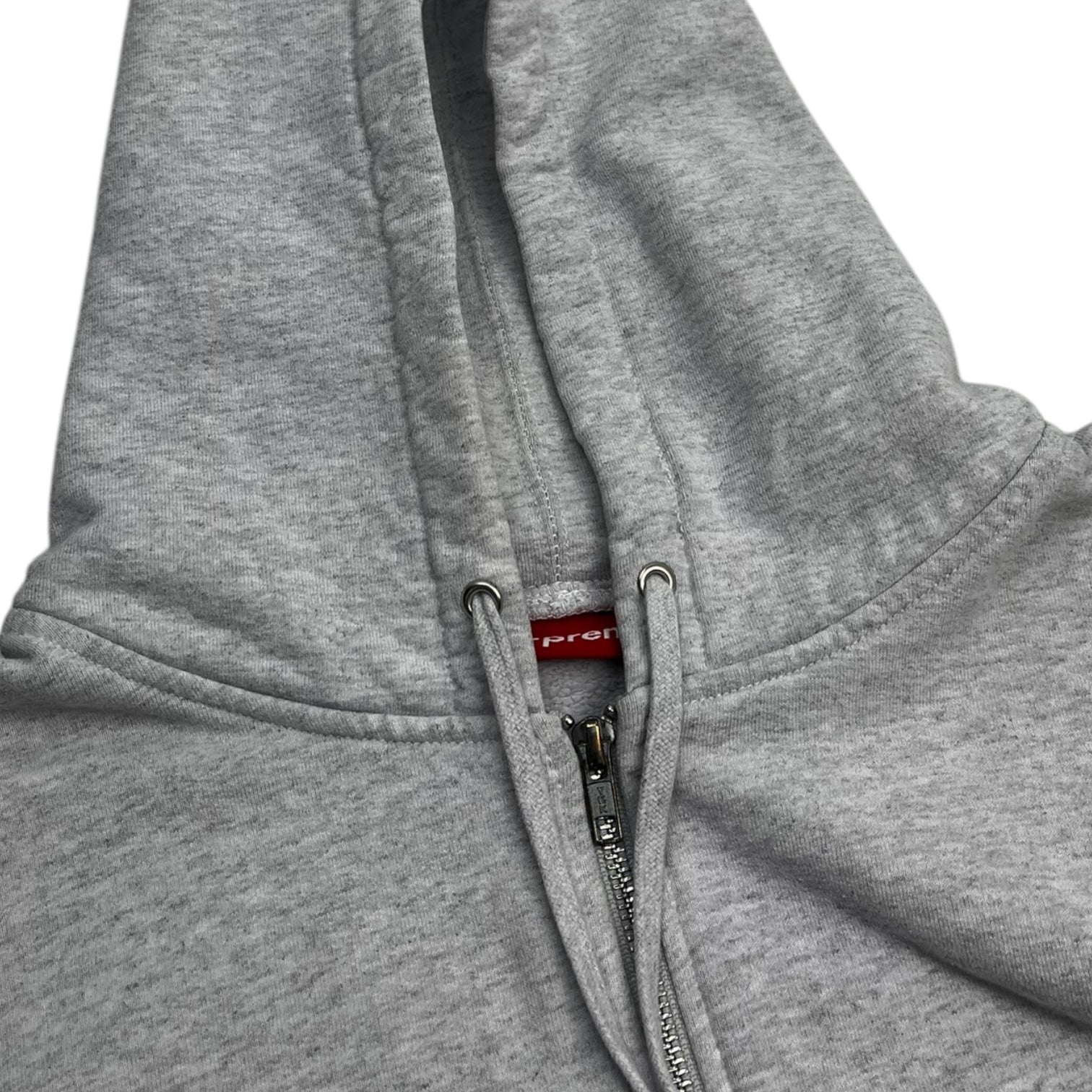 Supreme Thrasher Multi Logo Zip Up Hooded Sweatshirt Ash Grey