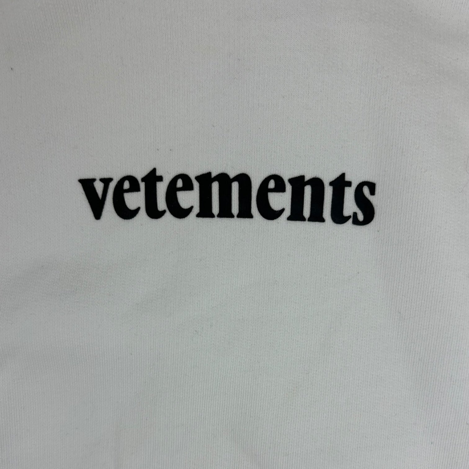 Vetements Postage Hoodie White