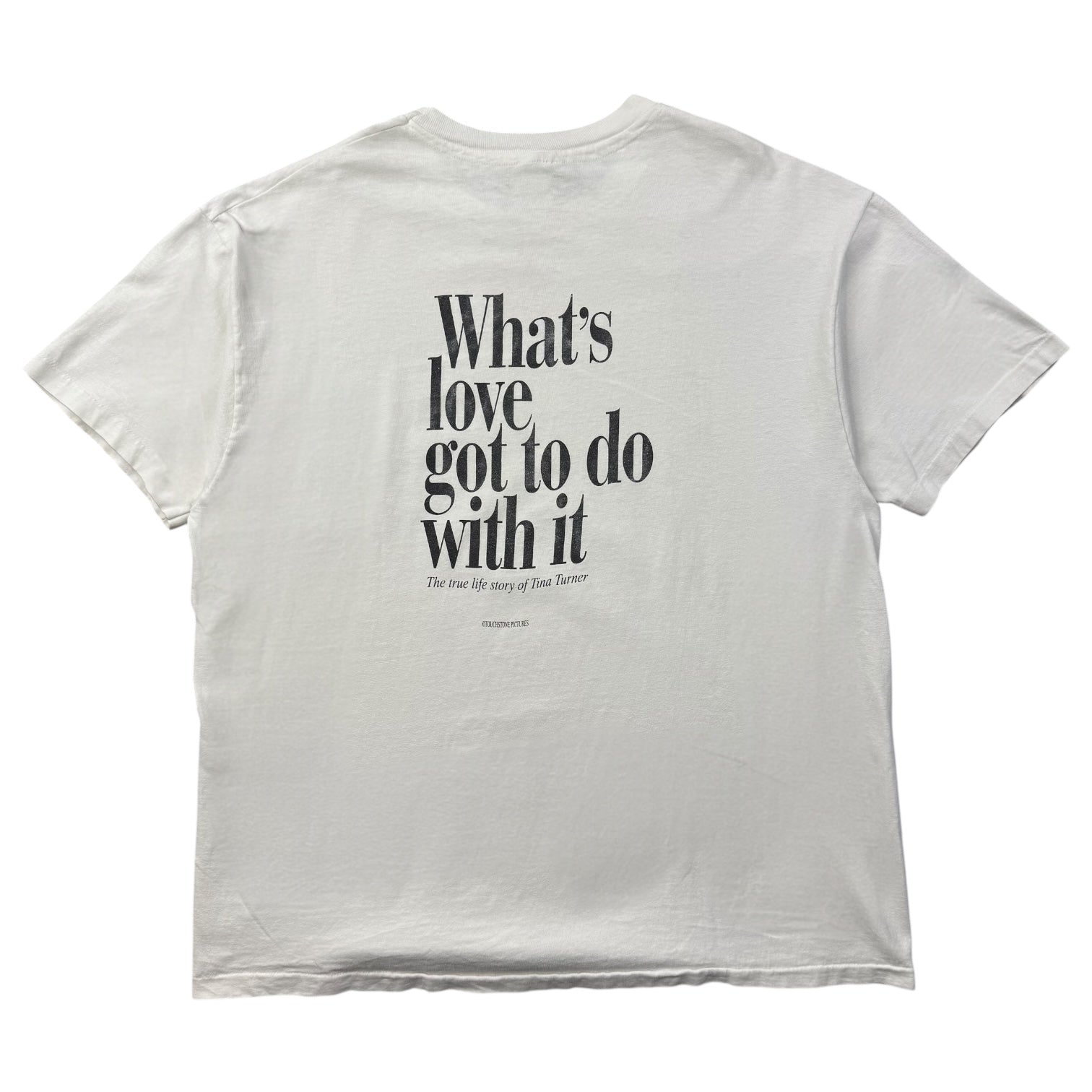 Vintage Tina Turner Movie Tee White